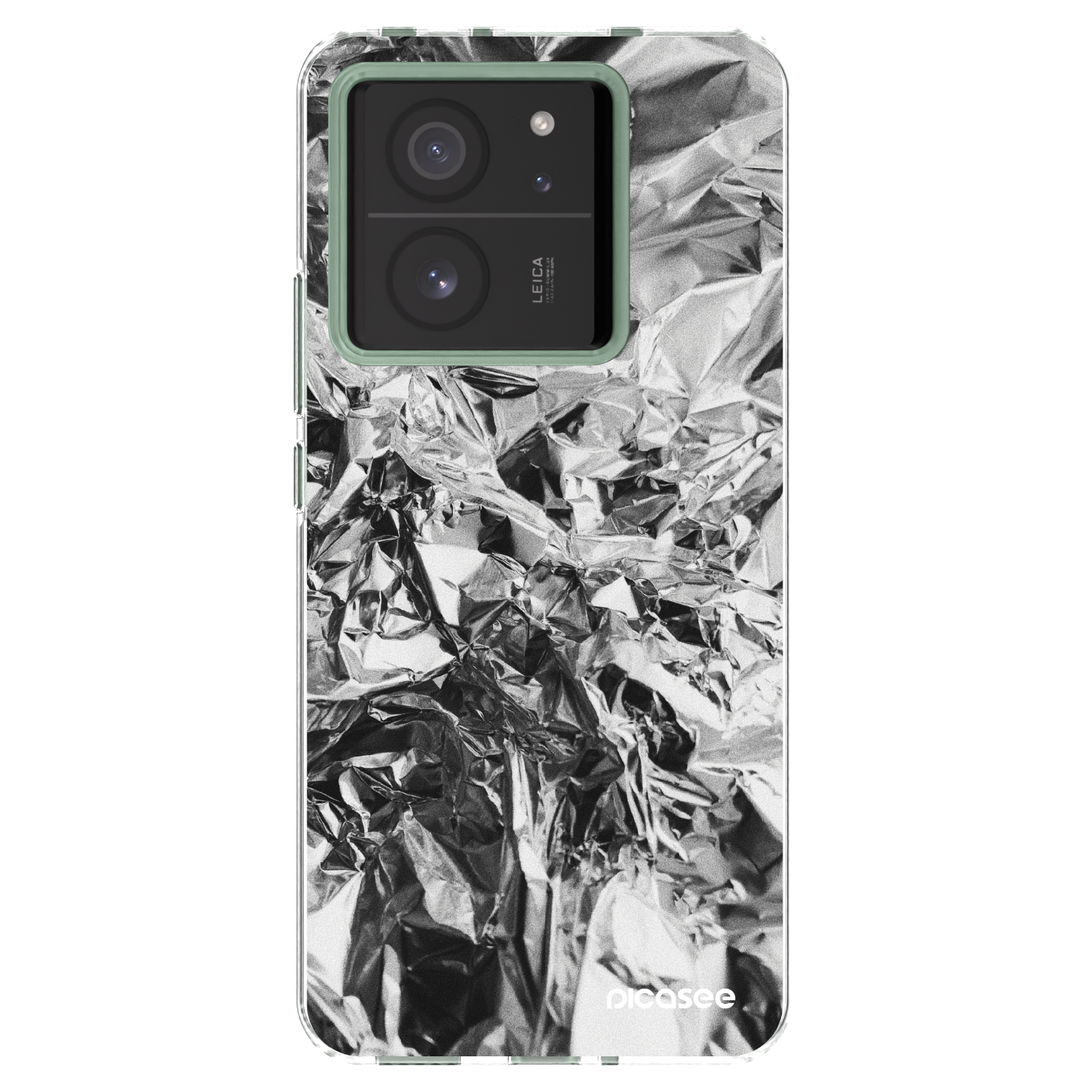 Picasee silikonska prozirna maskica za Xiaomi 13T - Chrome
