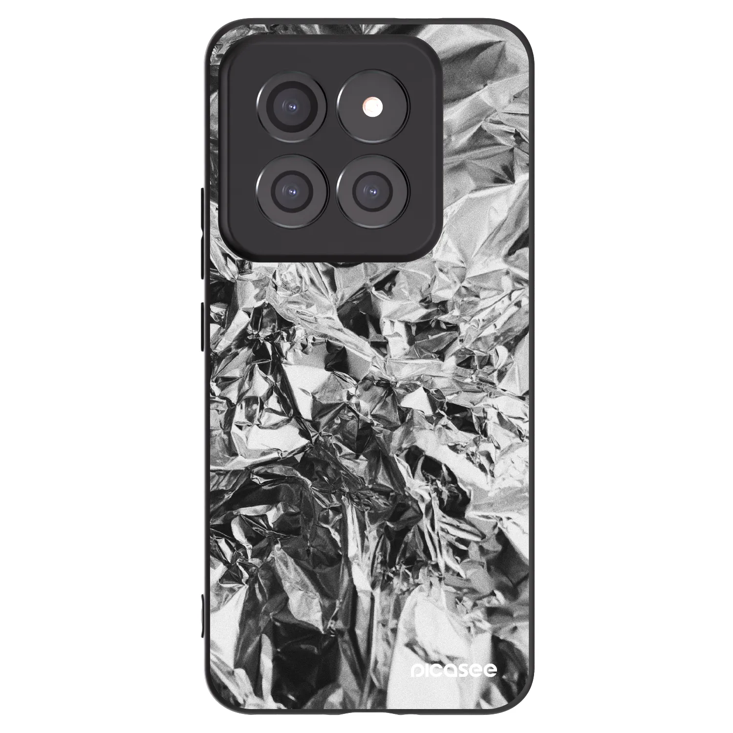 Picasee crna silikonska maskica za Xiaomi 14 Pro - Chrome