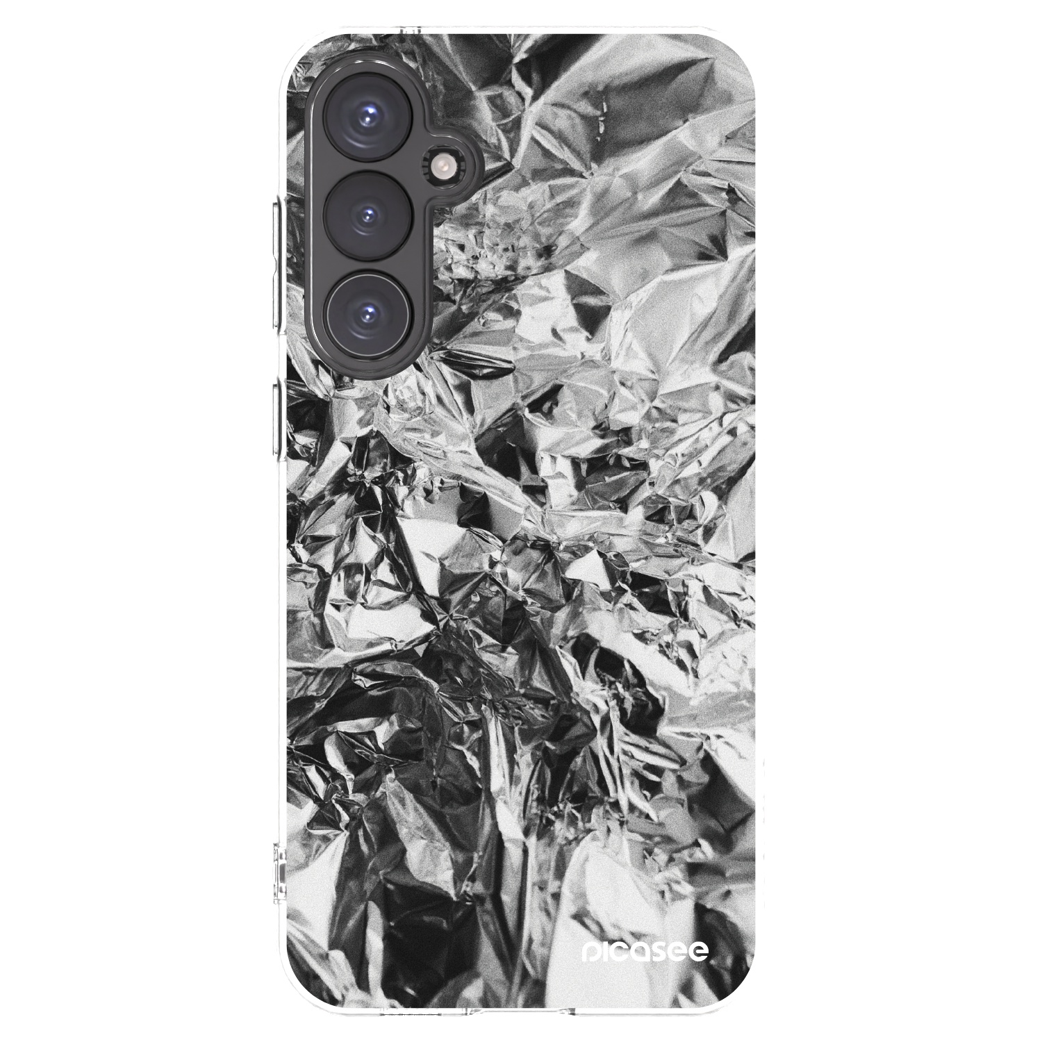 Picasee silikonska prozirna maskica za Samsung Galaxy S23 FE S711B - Chrome