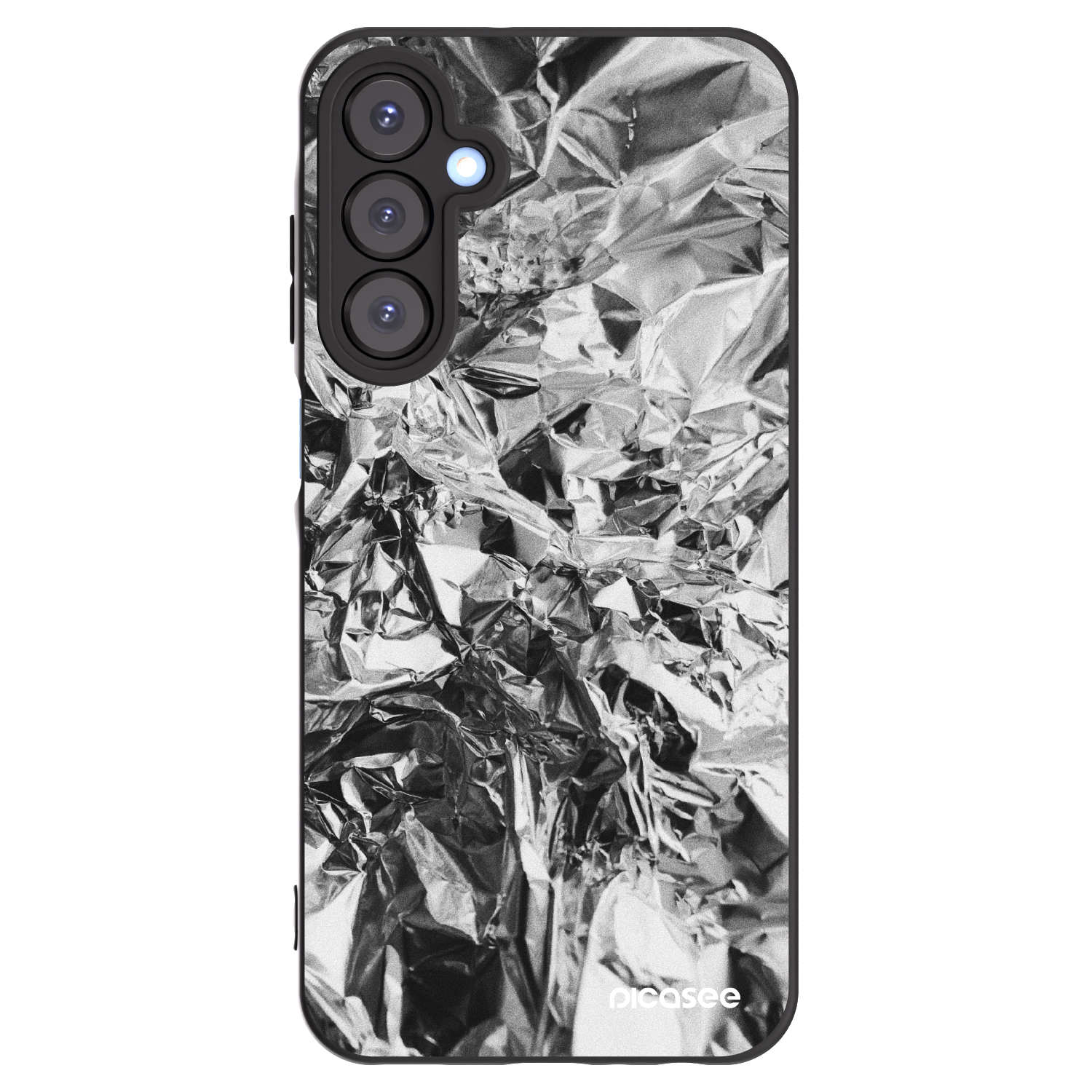 Picasee crna silikonska maskica za Samsung Galaxy A25 A256B 5G - Chrome