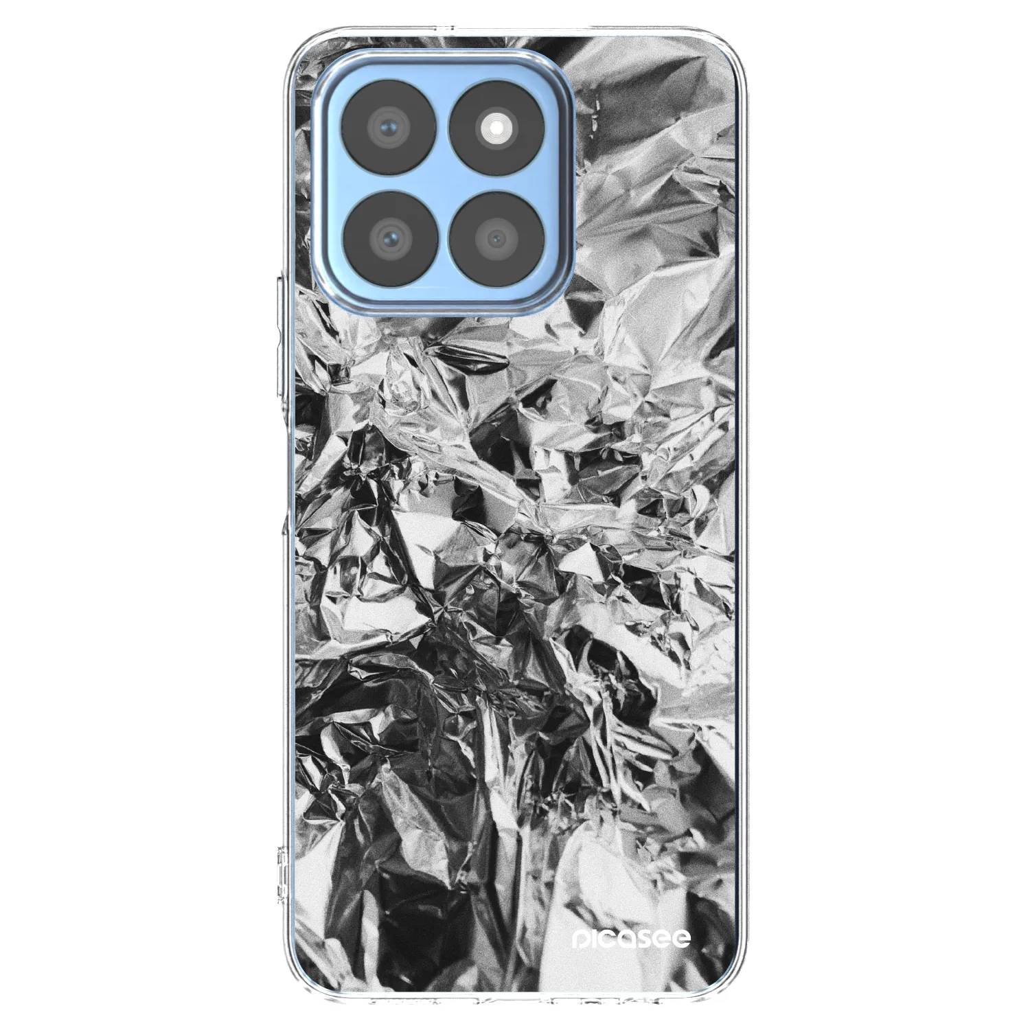 Picasee silikonska prozirna maskica za Honor X8b - Chrome