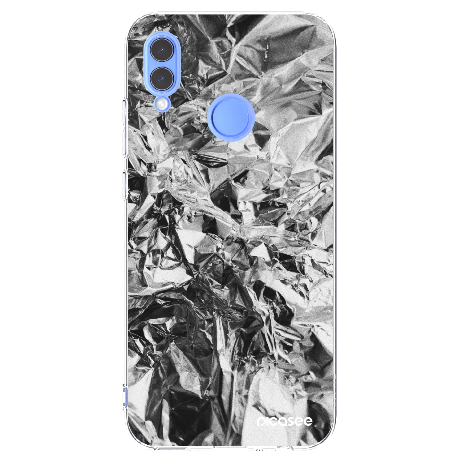 Picasee silikonska prozirna maskica za Honor 10 Lite - Chrome