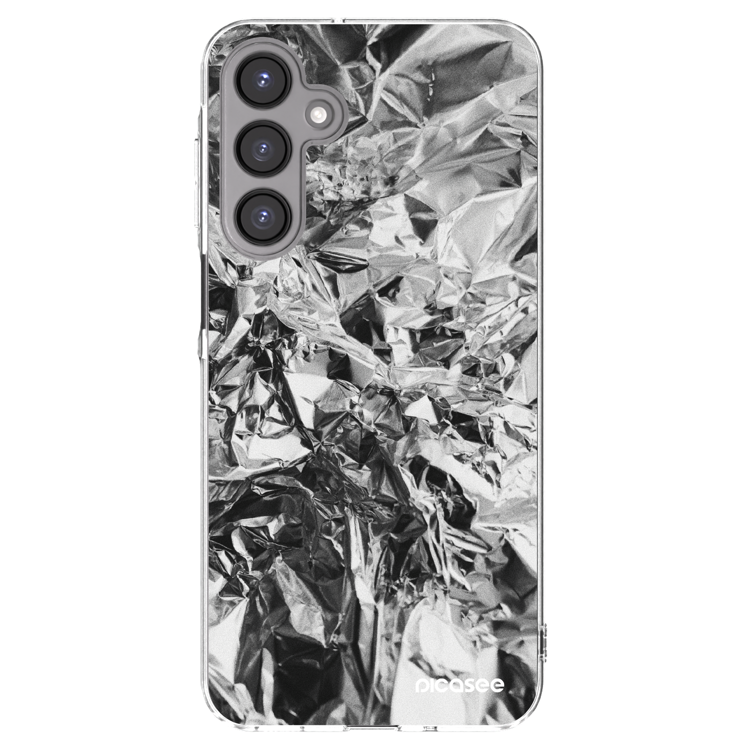 Picasee silikonska prozirna maskica za Samsung Galaxy A16 5G - Chrome