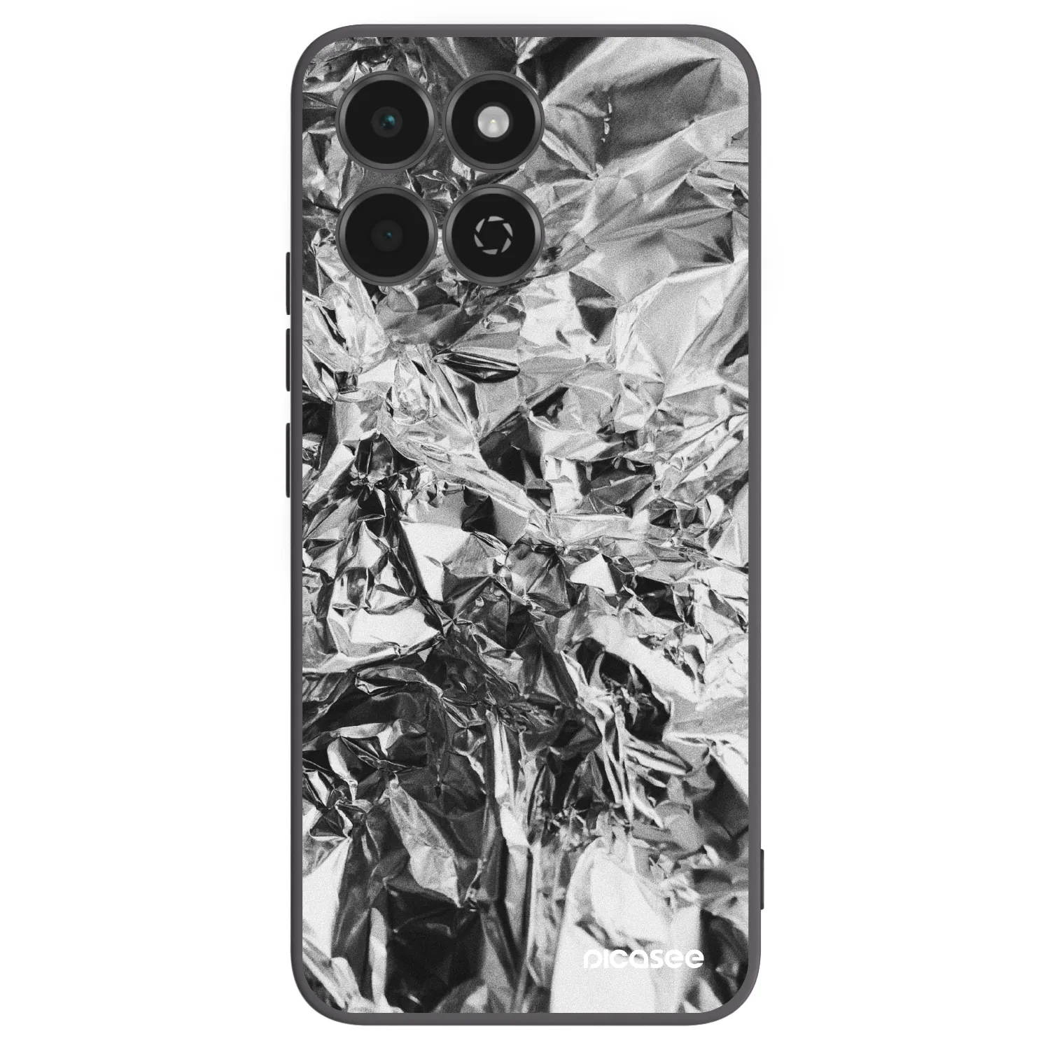 Picasee crna silikonska maskica za Honor 200 Smart 5G - Chrome