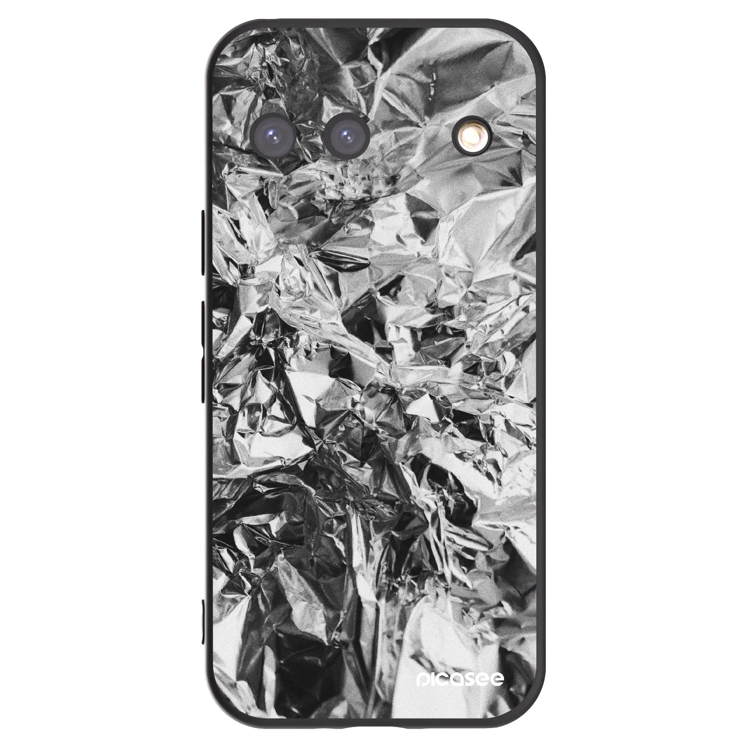 Picasee crna silikonska maskica za Google Pixel 9 - Chrome