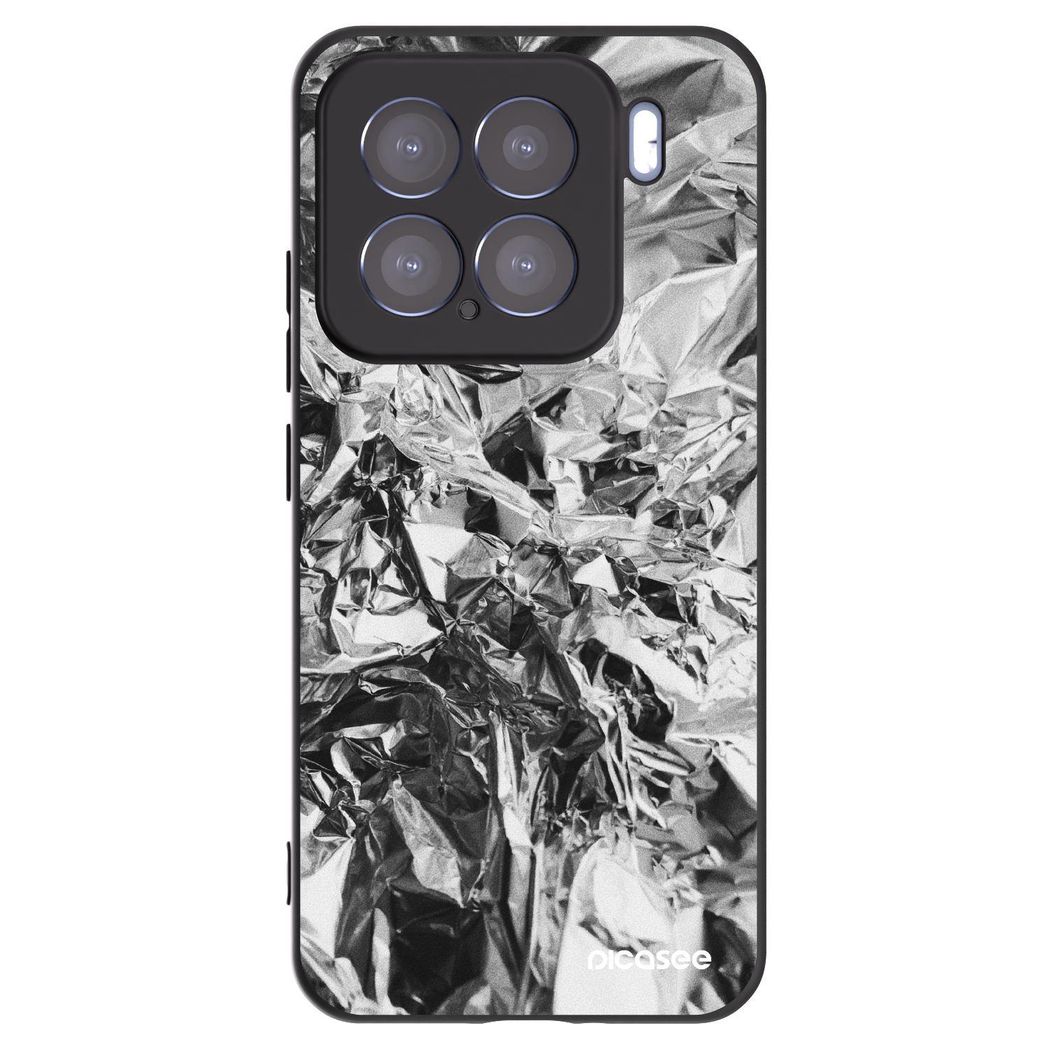 Picasee crna silikonska maskica za Xiaomi 15 - Chrome