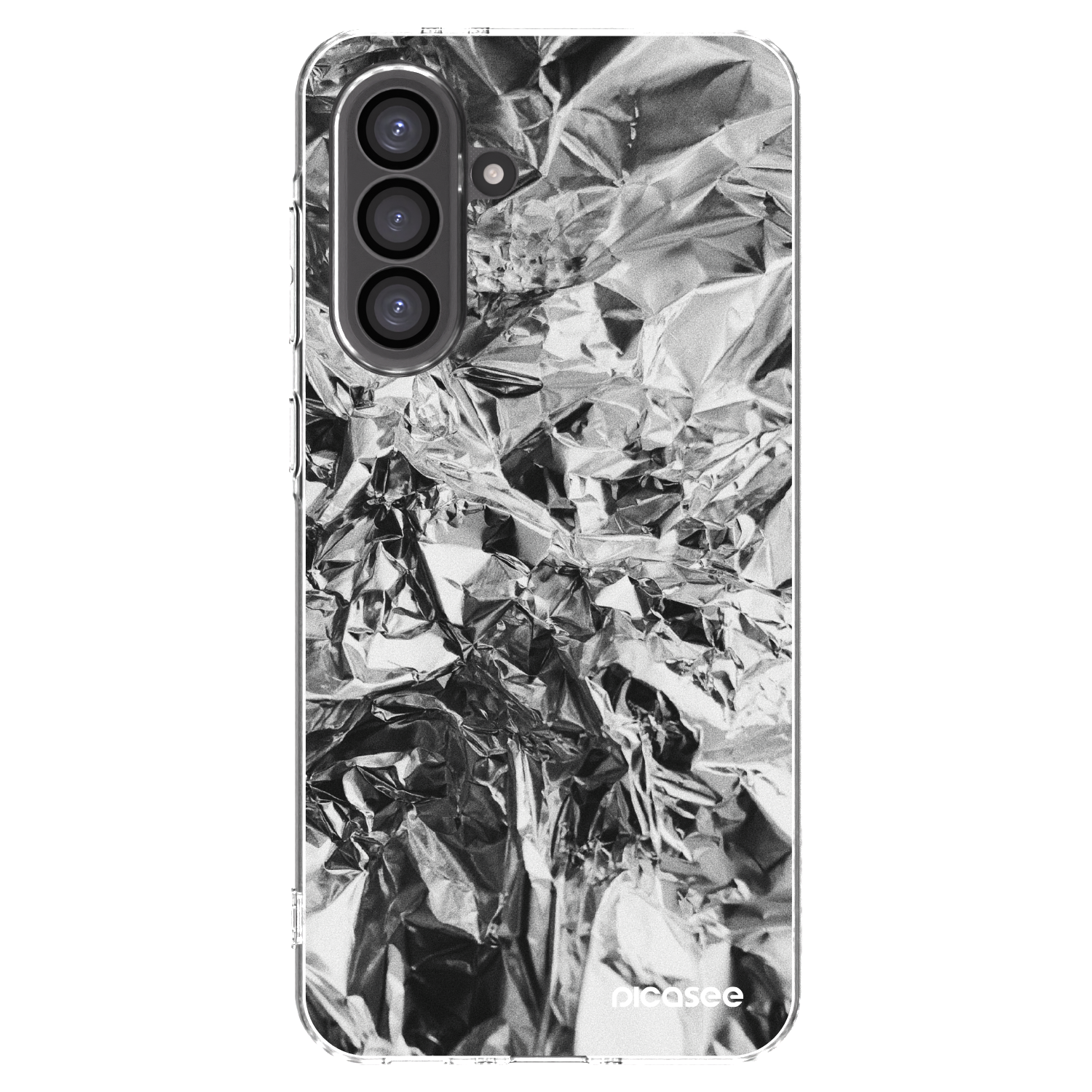 Picasee silikonska prozirna maskica za Samsung Galaxy A36 5G - Chrome