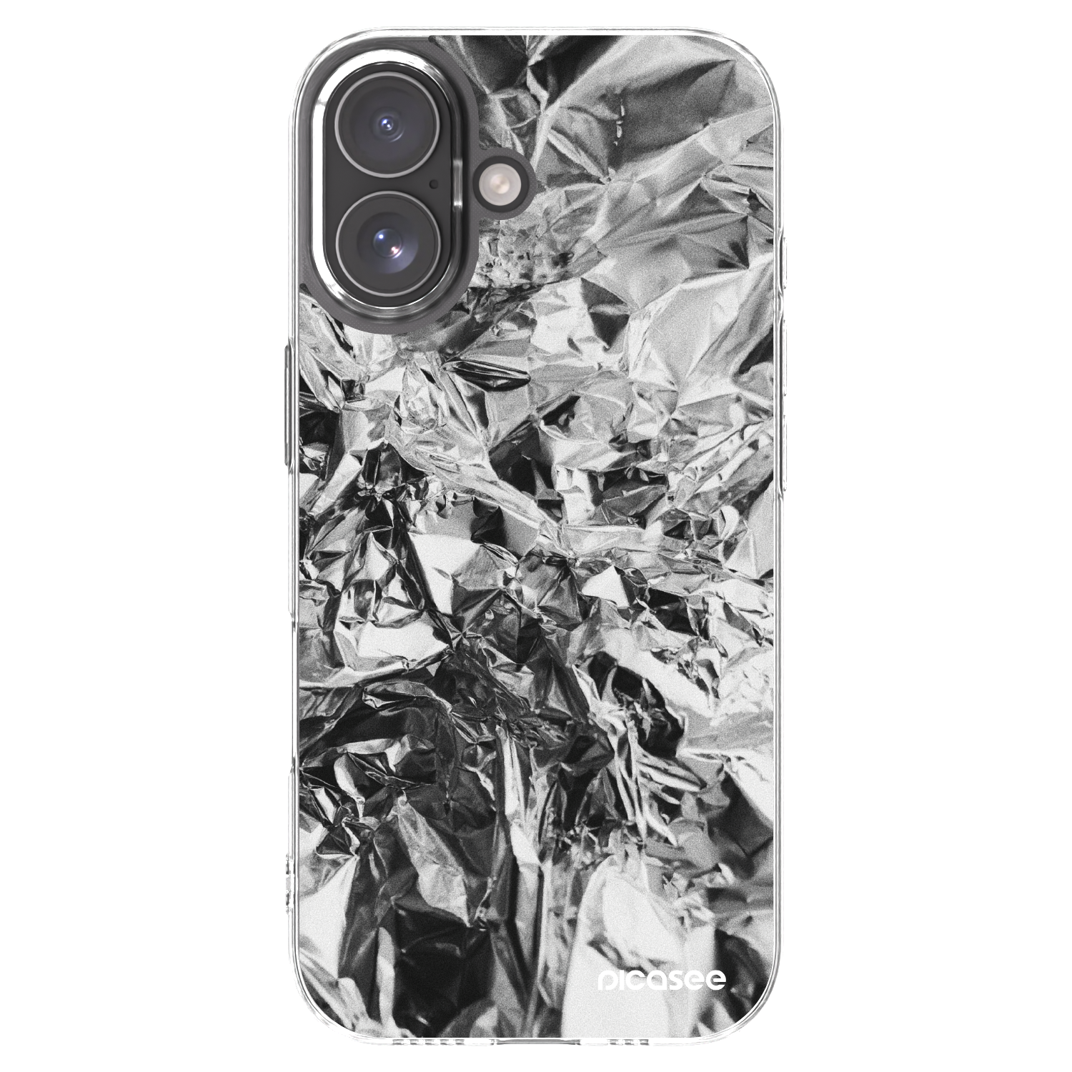 Picasee silikonska prozirna maskica za Apple iPhone 17 - Chrome