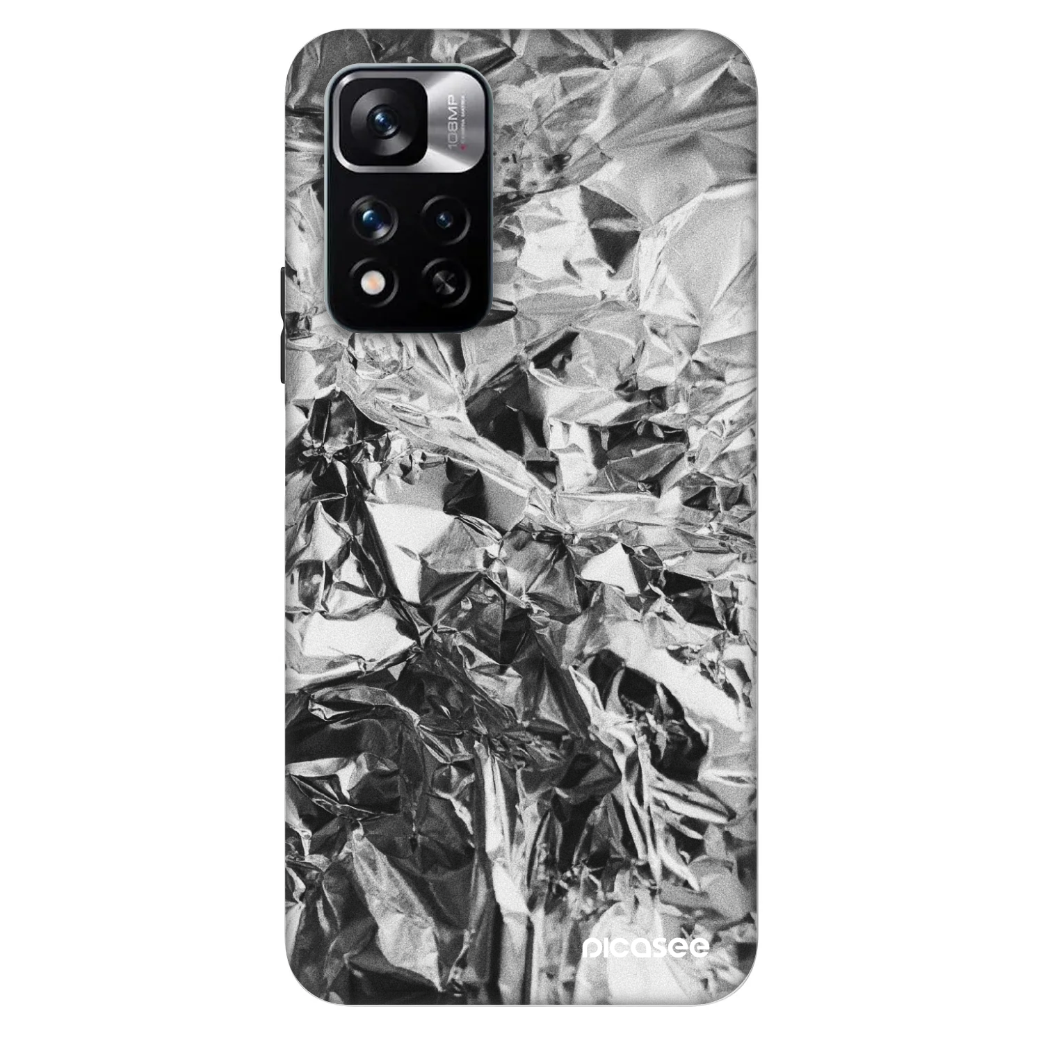 Picasee Fashion Case za Xiaomi Redmi Note 11 Pro - Chrome