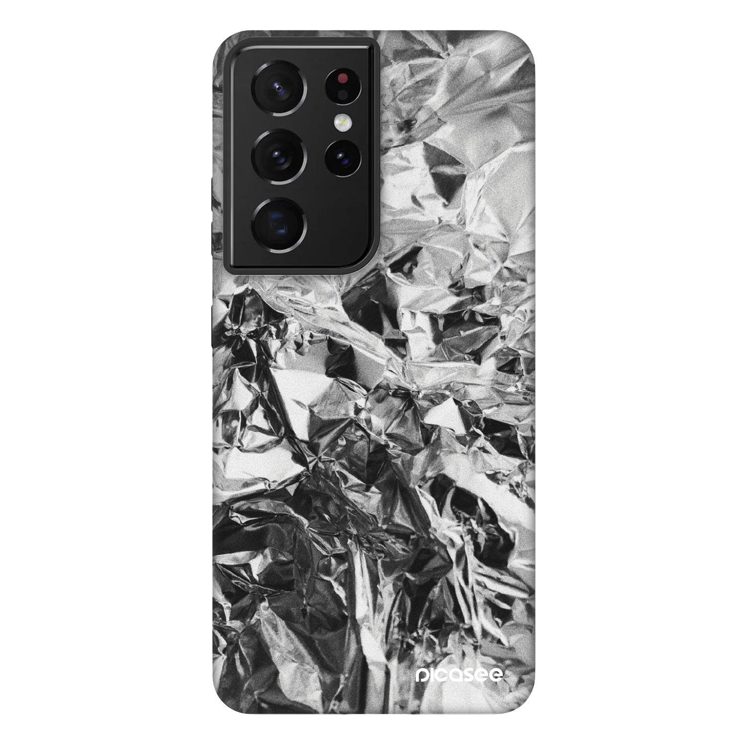 Picasee Fashion Case za Samsung Galaxy S21 Ultra 5G G998B - Chrome