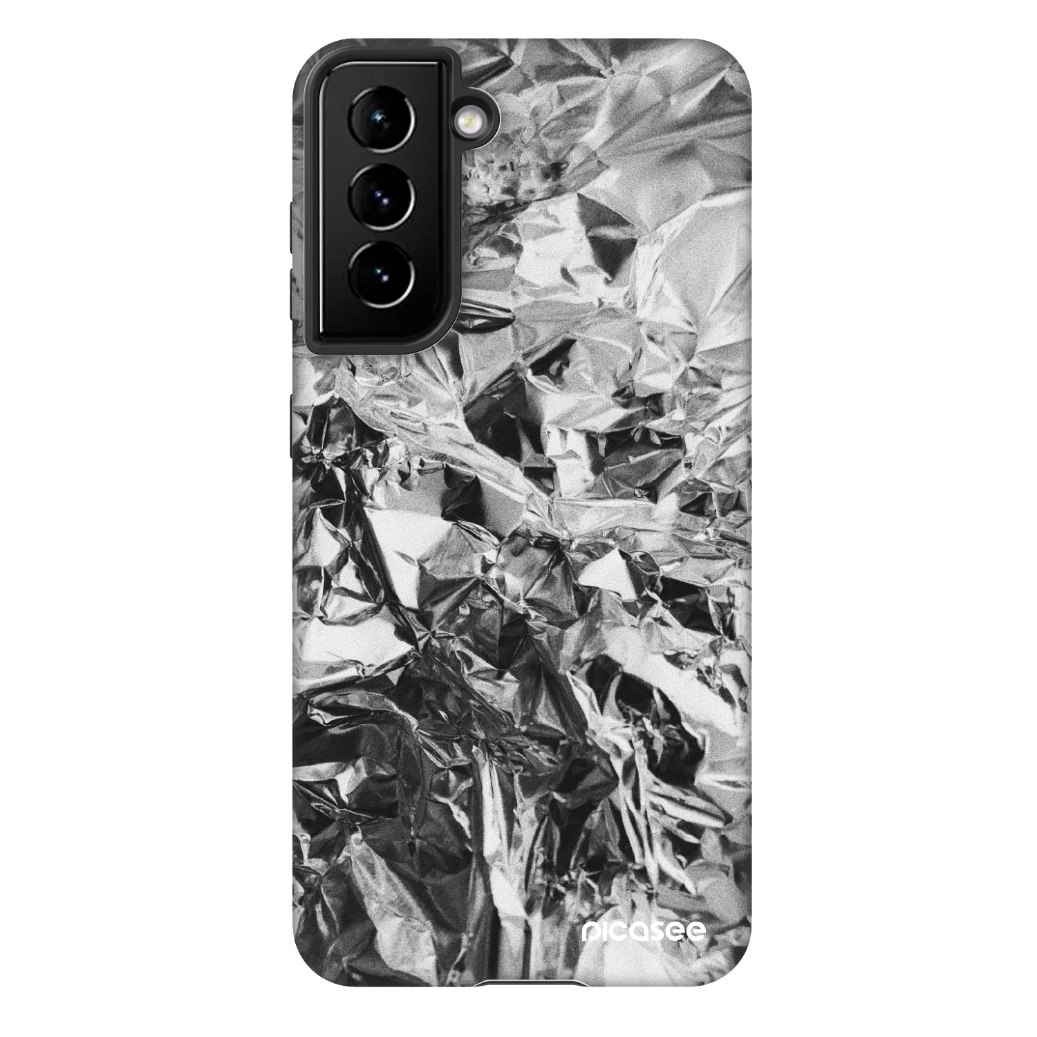 Picasee Fashion Case za Samsung Galaxy S21 5G G991B - Chrome