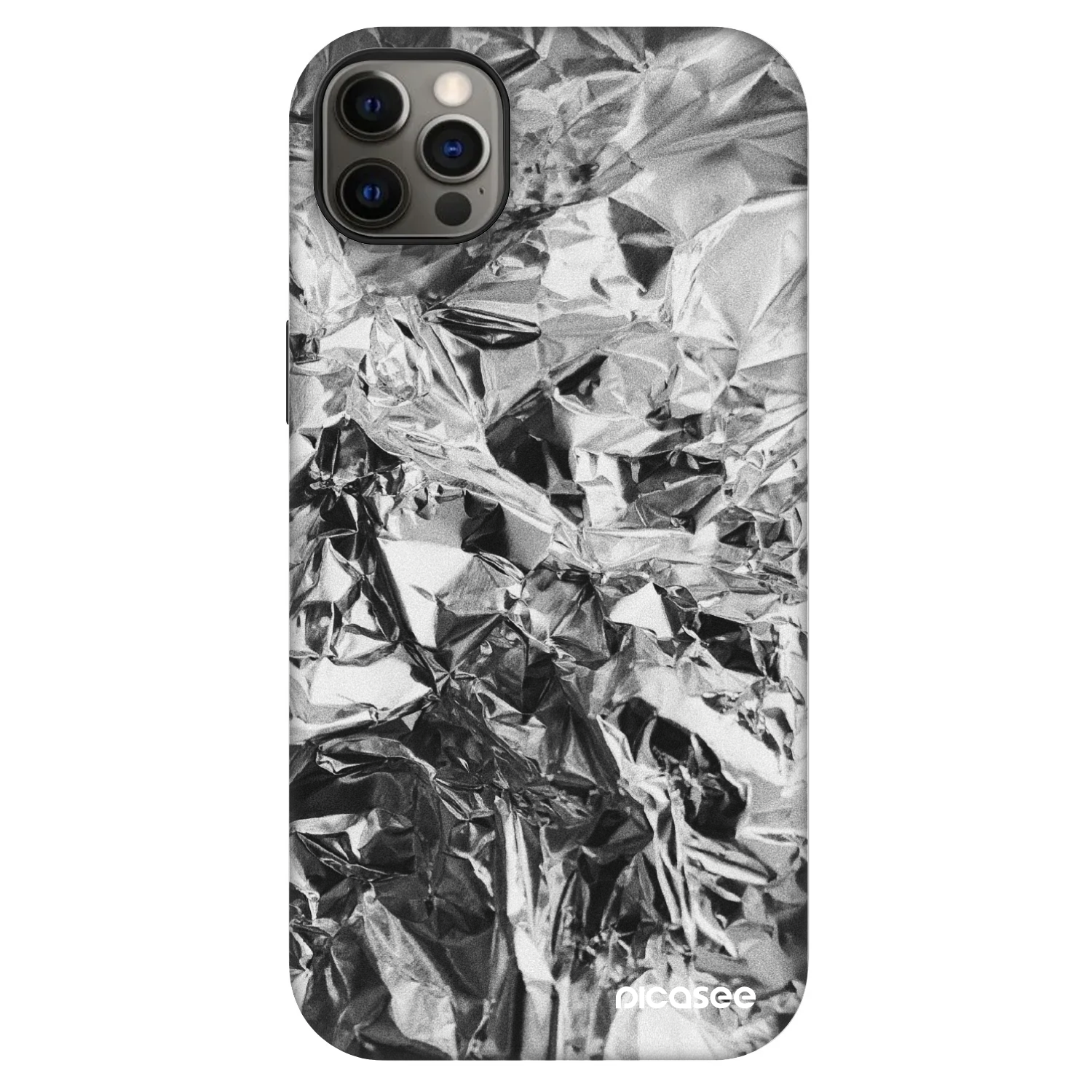 Picasee Fashion Case MagSafe za Apple iPhone 12 Pro Max - Chrome