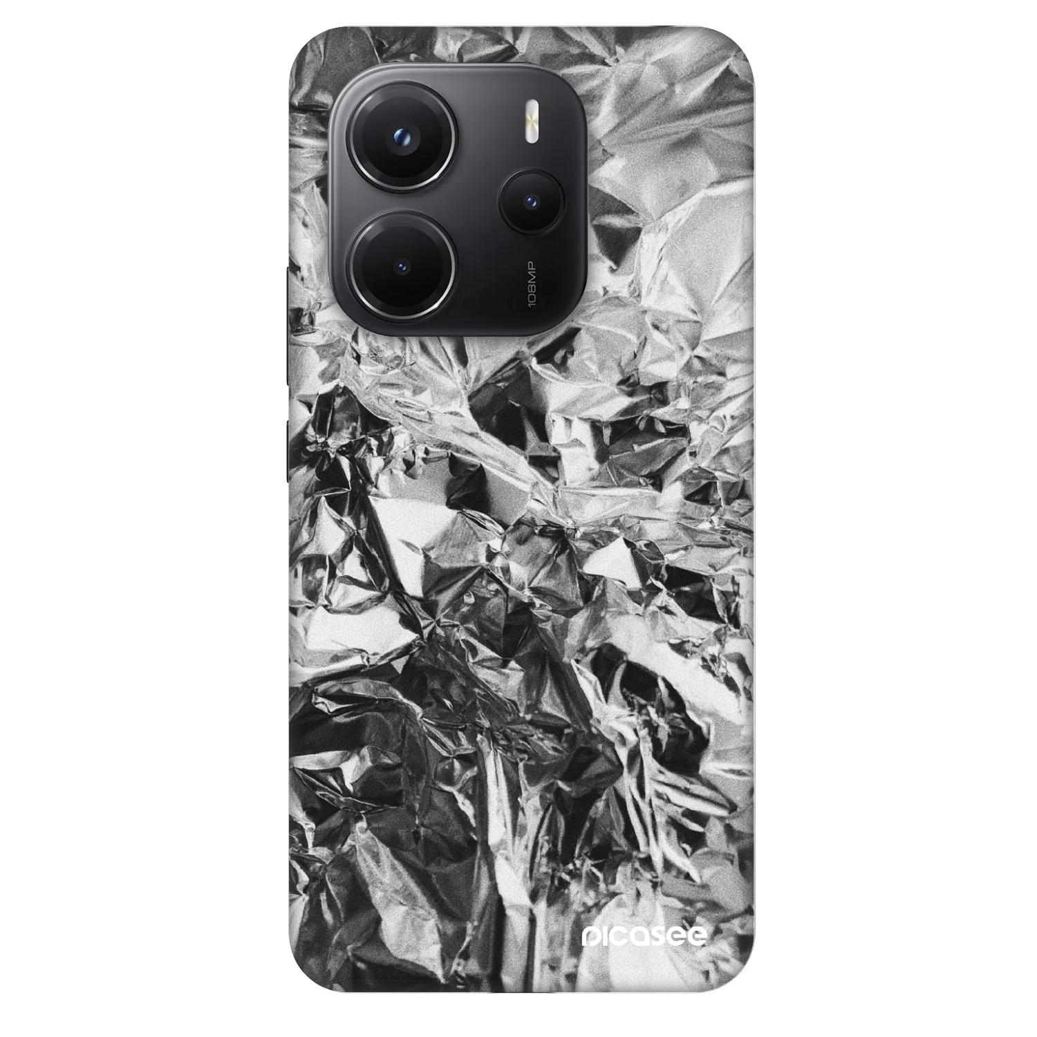 Picasee Fashion Case za Xiaomi Redmi Note 14 4G - Chrome