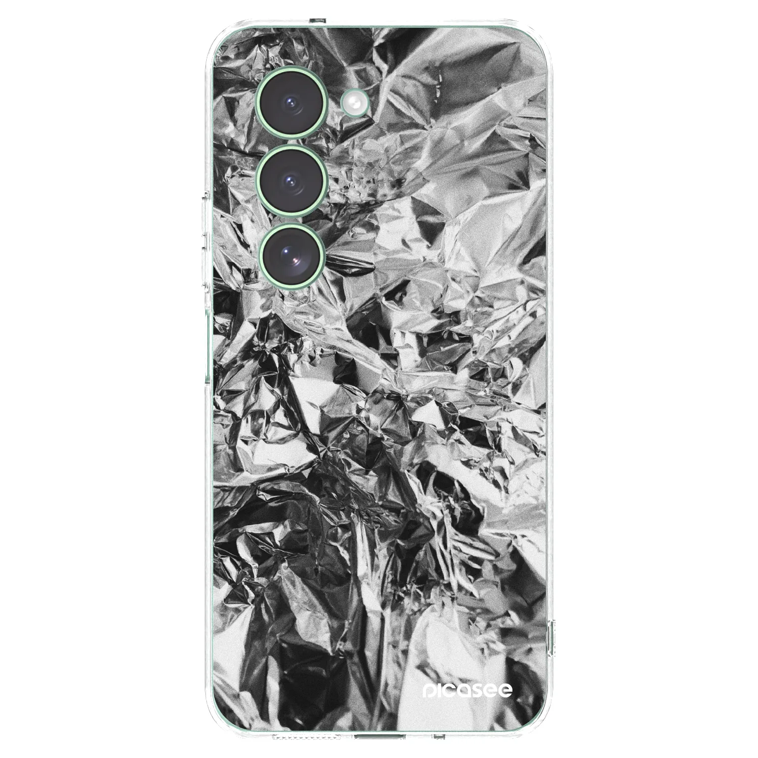 Picasee silikonska prozirna maskica za Xiaomi Redmi 15 5G - Chrome