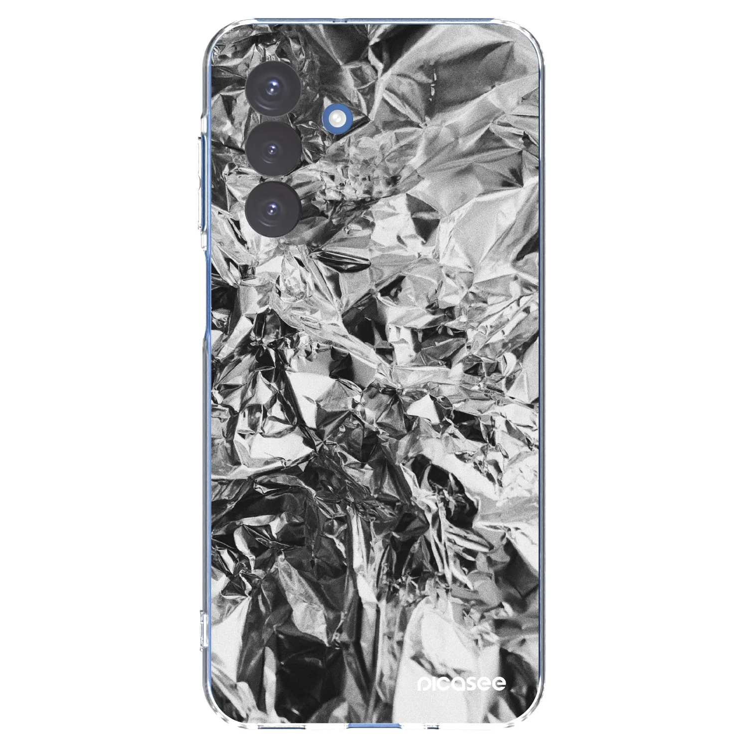 Picasee silikonska prozirna maskica za Samsung Galaxy A17 5G - Chrome