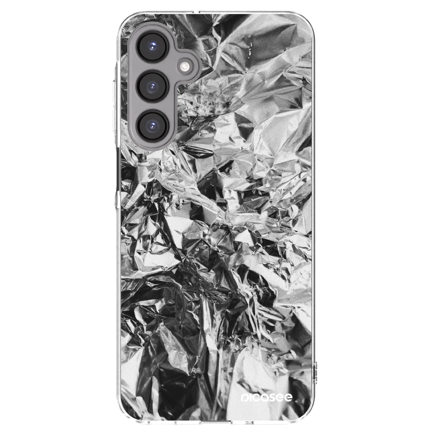 Picasee silikonska prozirna maskica za Samsung Galaxy A16 4G - Chrome