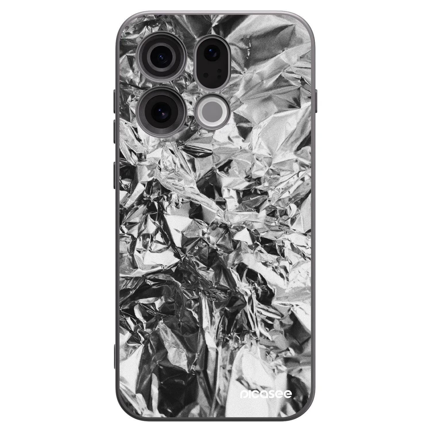 Picasee crna silikonska maskica za OPPO Find X9 - Chrome