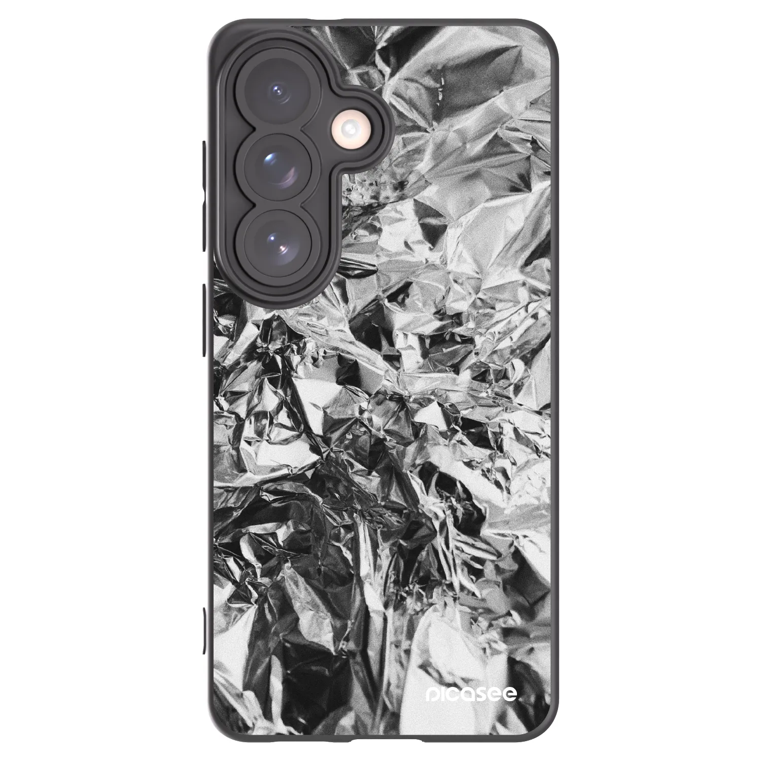 Picasee crna silikonska maskica za Samsung Galaxy S26 - Chrome