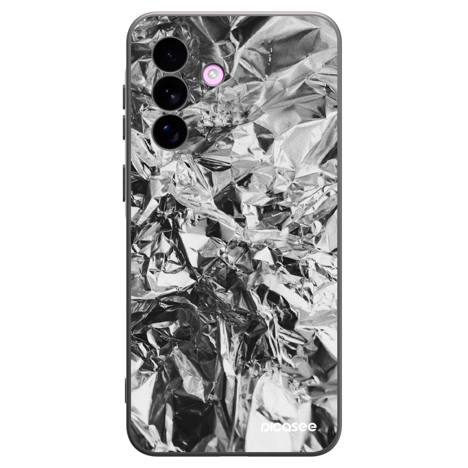 Picasee crna silikonska maskica za Samsung Galaxy A57 5G - Chrome