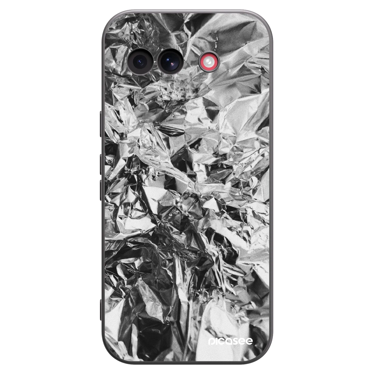 Picasee crna silikonska maskica za Google Pixel 10a - Chrome