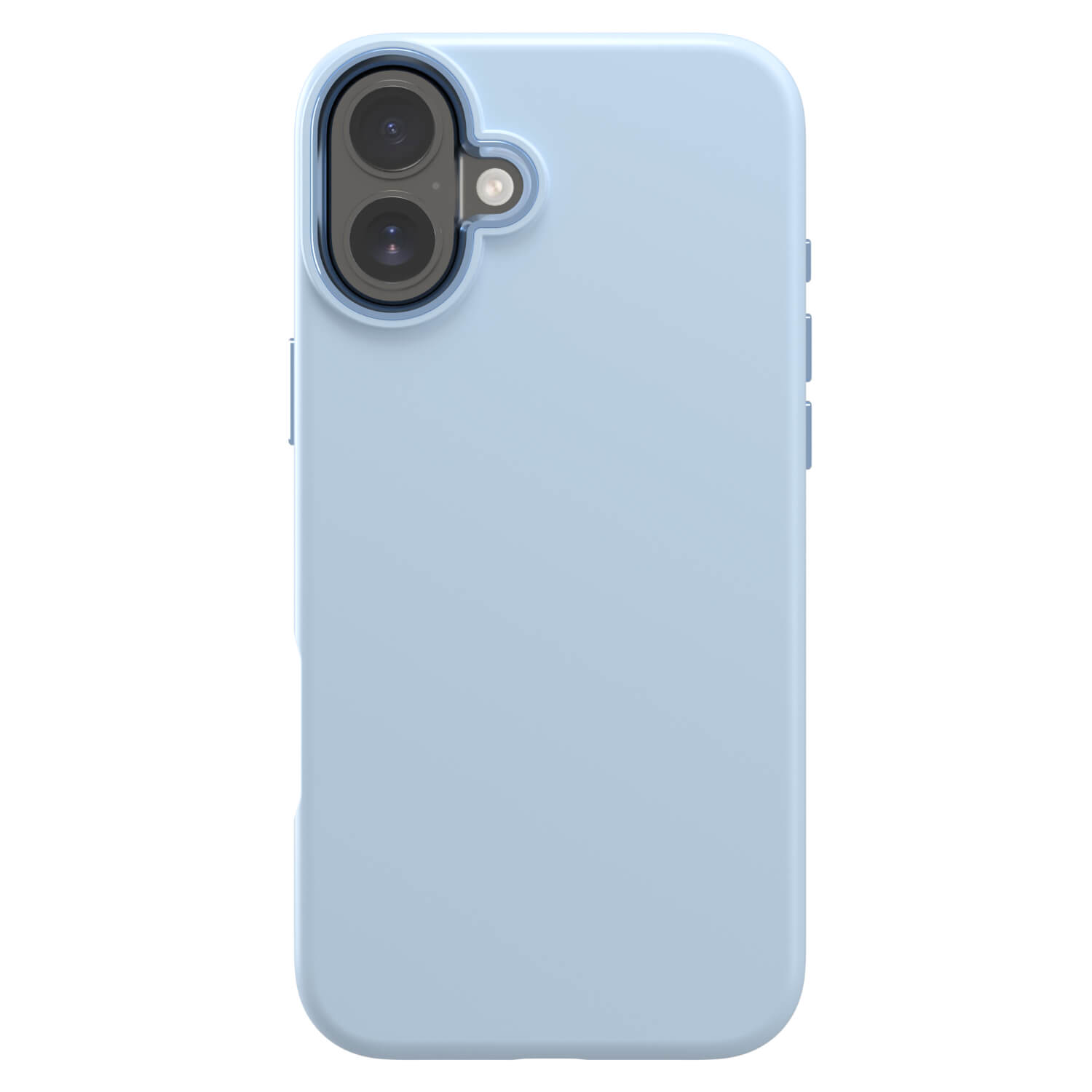 Picasee Premium case s MagSafe pro za Apple iPhone 16 - Personalizirano graviranje - Plava