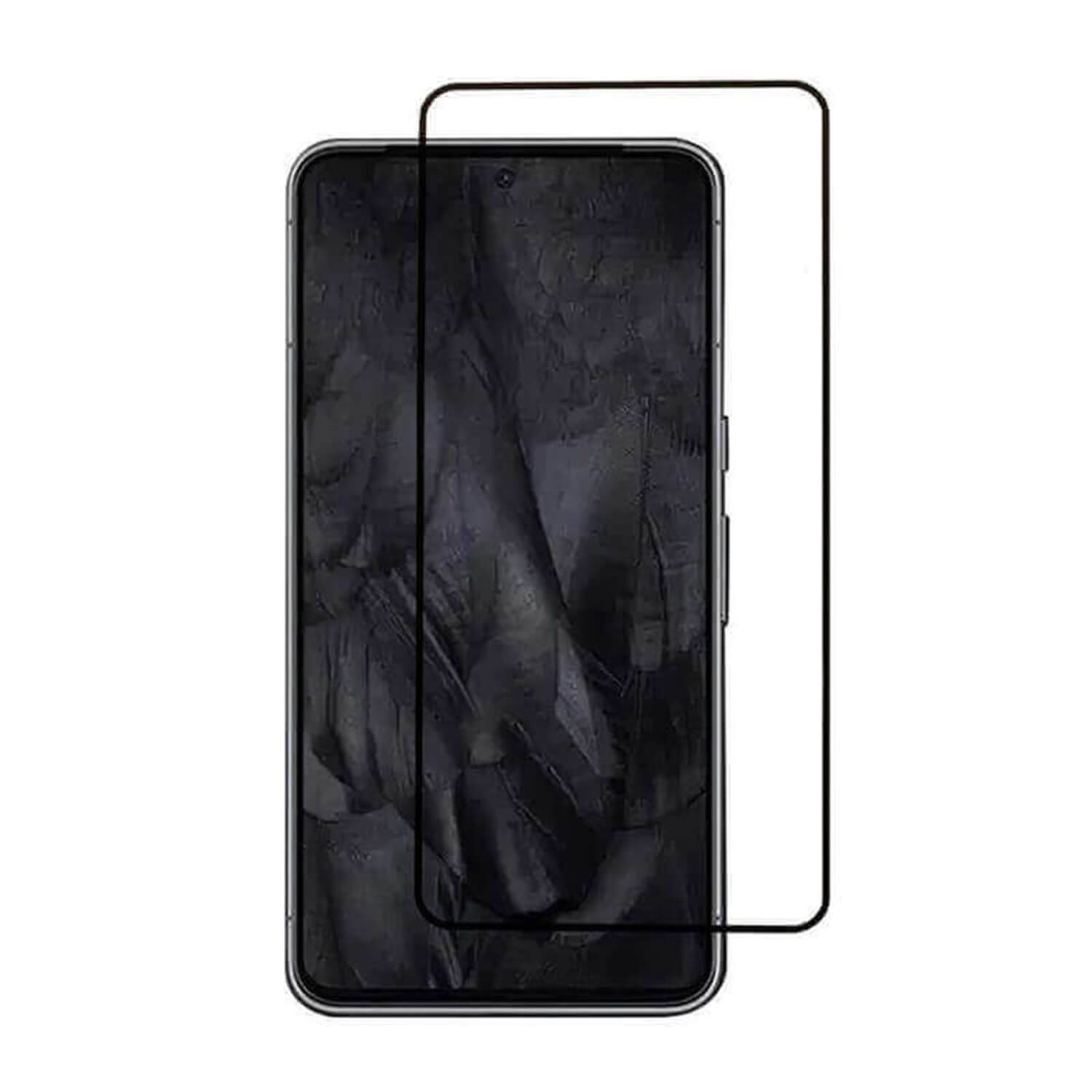 Picasee 3D zaštitno kaljeno staklo s okvirom za Google Pixel 9 - crne boje
