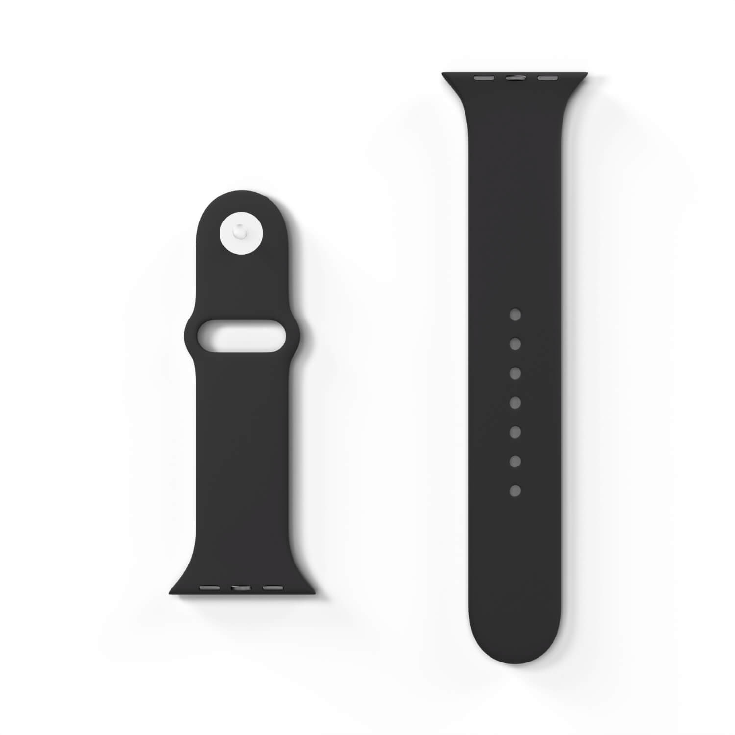 Picasee Remen s graviranjem Apple Watch 45 mm (9.series) - Crna