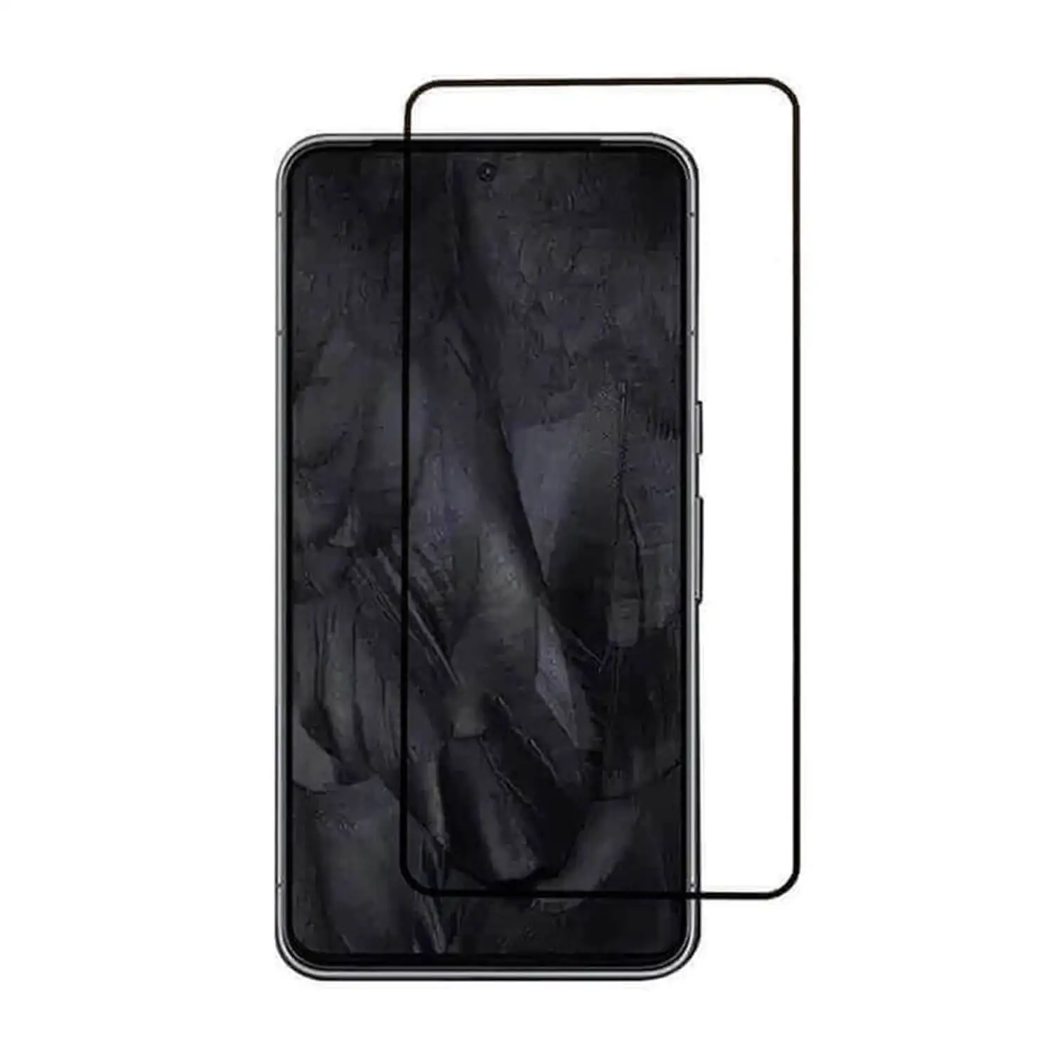 Picasee 3D zaštitno kaljeno staklo s okvirom za Google Pixel 9 Pro XL - crne boje