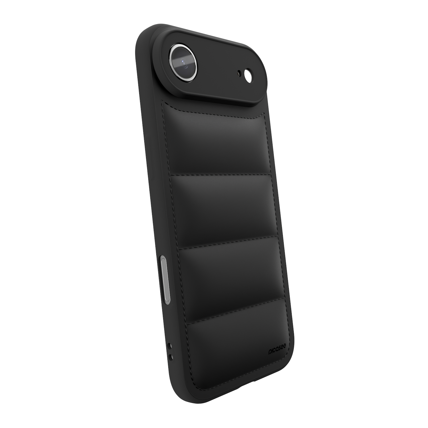 Picasee Puffer case pro Apple iPhone Air - Picasee Puffer - Crna