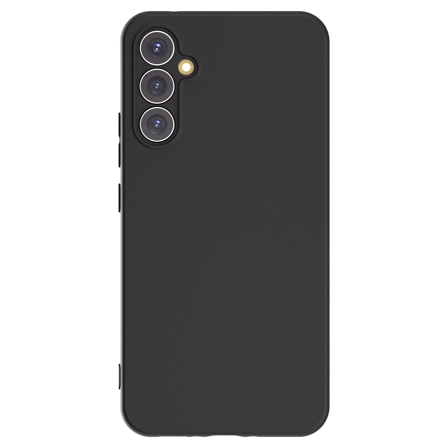 Picasee crna silikonska maskica za Samsung Galaxy A34 5G A346B - Vlastiti foto dizajn