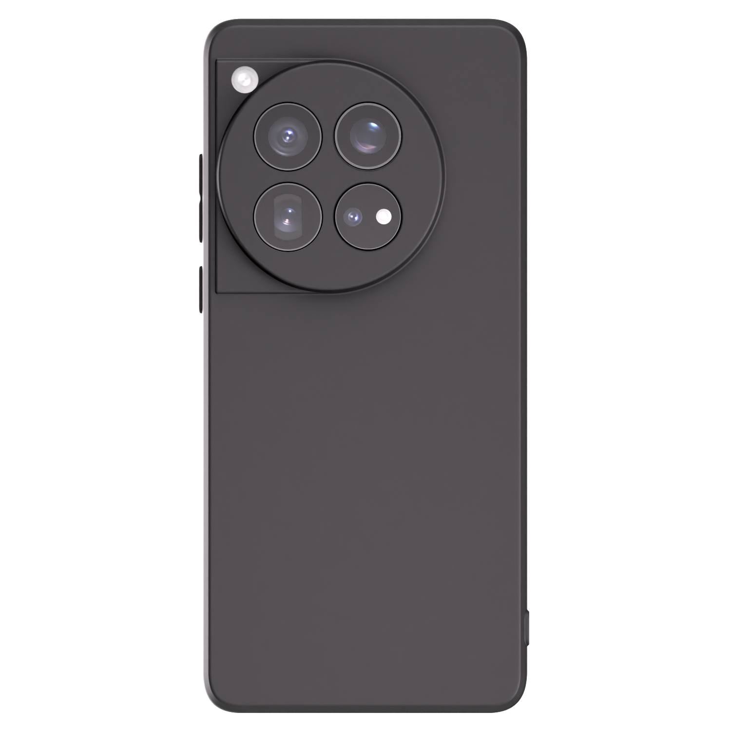 Picasee crna silikonska maskica za OnePlus 12 5G - Vlastiti foto dizajn