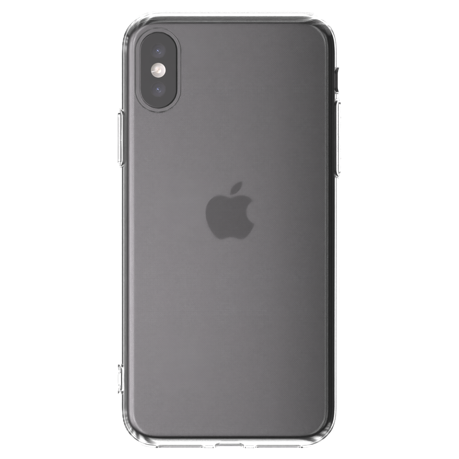 Picasee silikonska prozirna maskica za Apple iPhone X/XS - Vlastiti foto dizajn