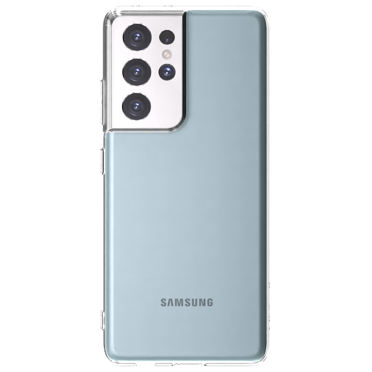 Picasee silikonska prozirna maskica za Samsung Galaxy S21 Ultra 5G G998B - Vlastiti foto dizajn