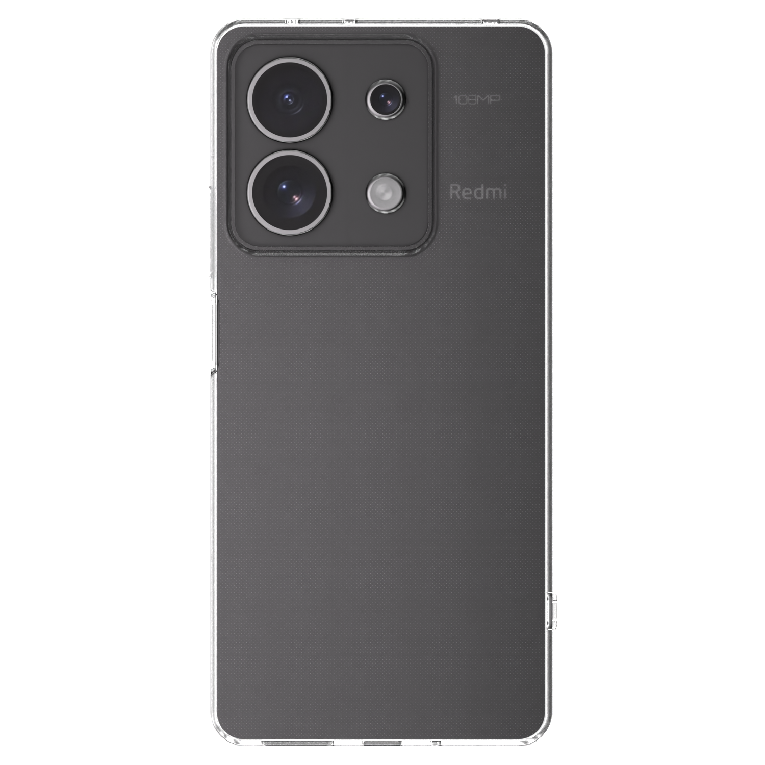 Picasee silikonska prozirna maskica za Xiaomi Redmi Note 13 4G - Vlastiti foto dizajn