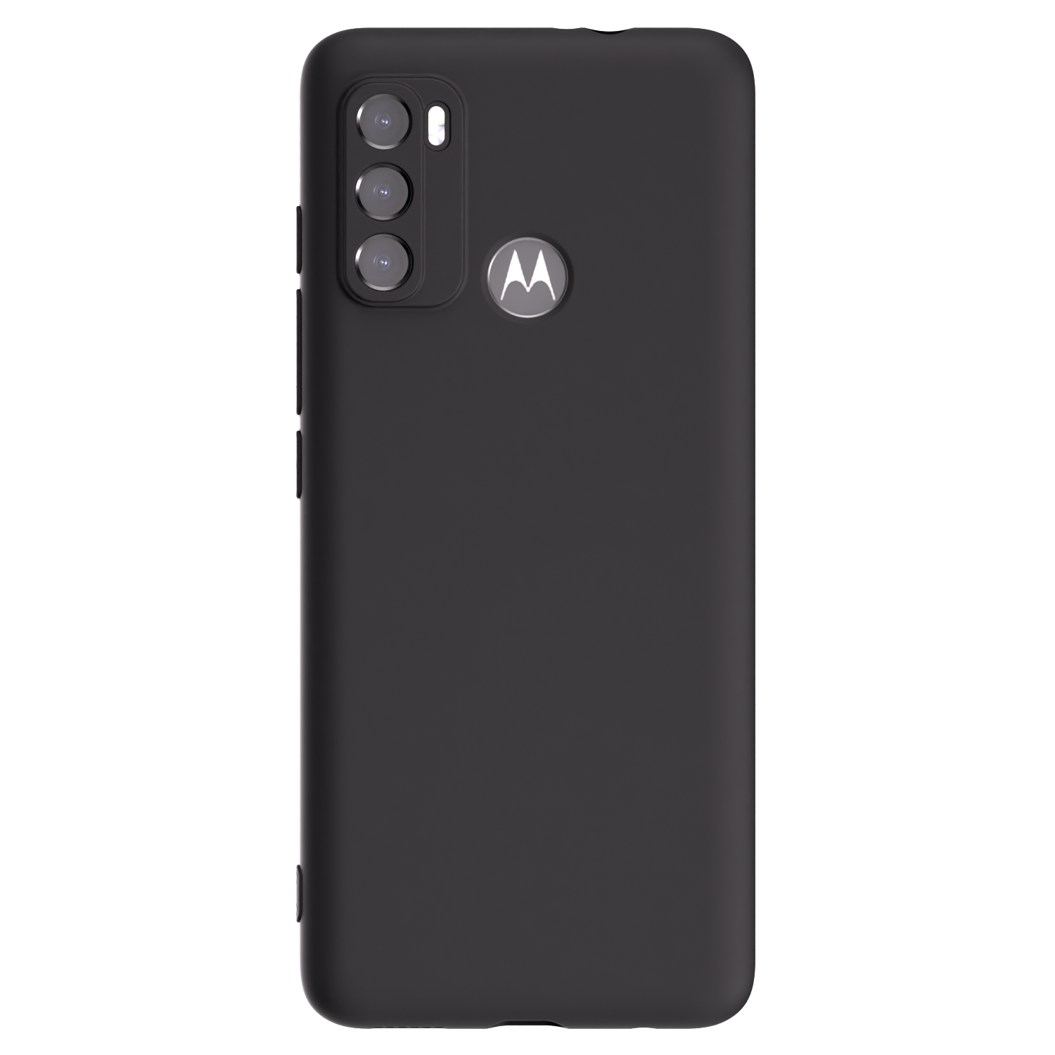 Picasee crna silikonska maskica za Motorola Moto G60 - Vlastiti foto dizajn