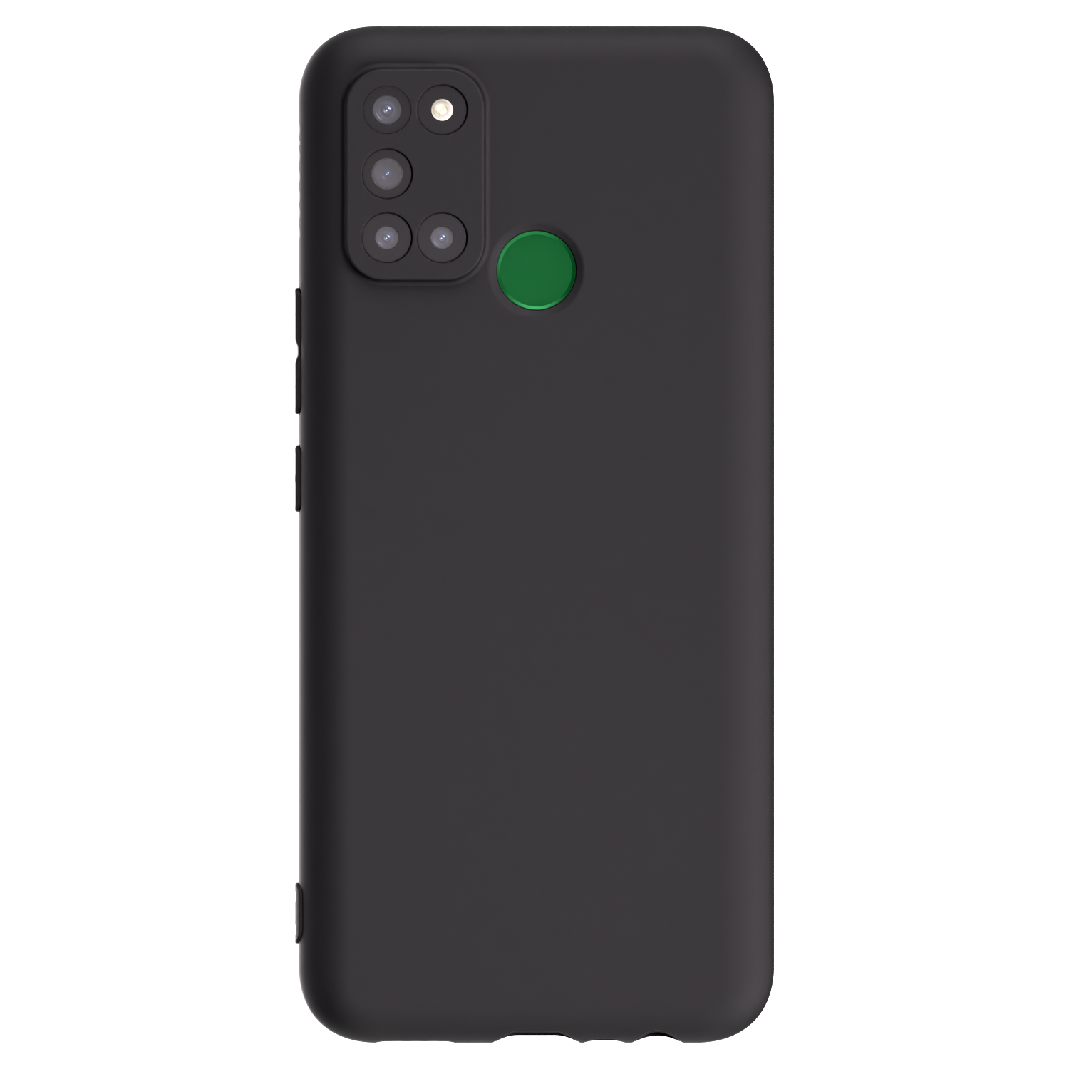 Picasee crna silikonska maskica za Realme 7i - Vlastiti foto dizajn