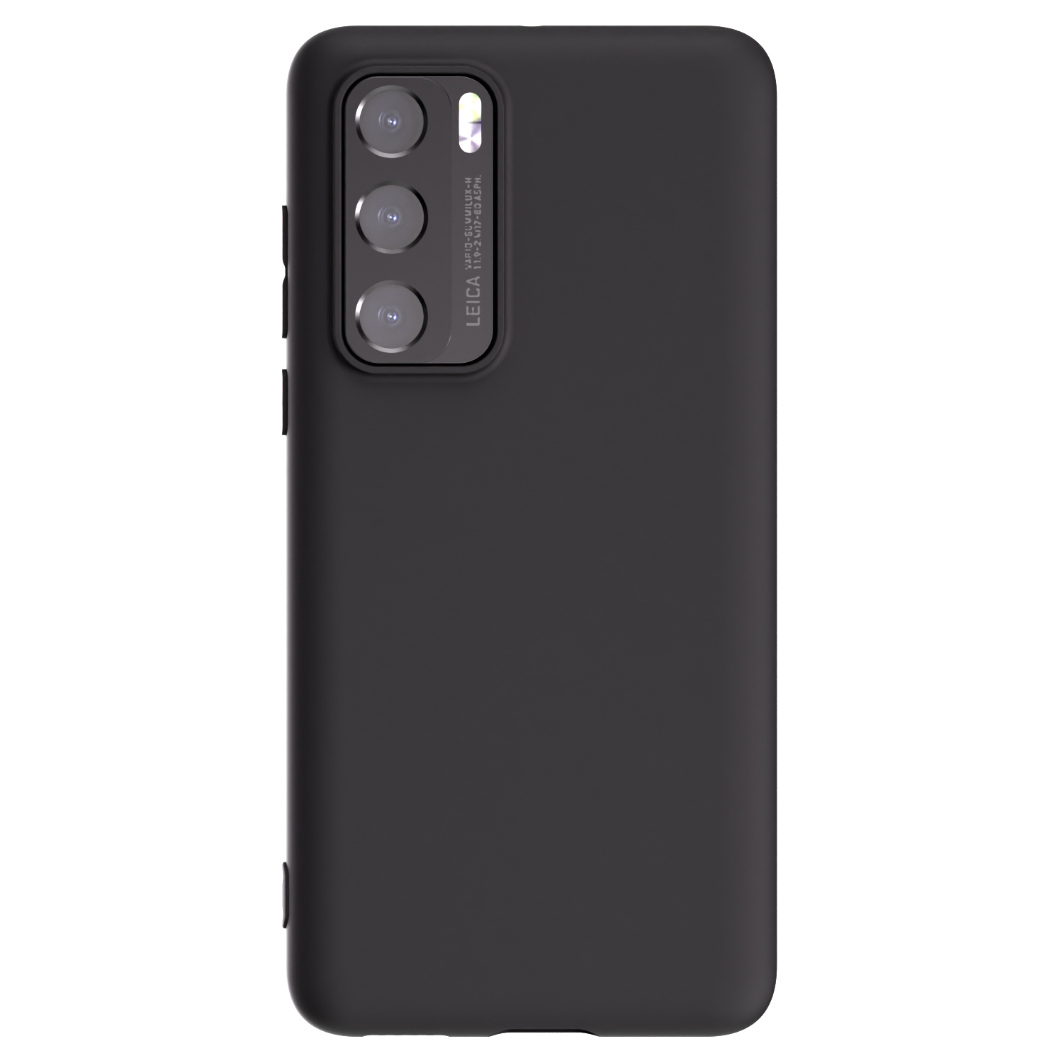 Picasee crna silikonska maskica za Huawei P40 - Vlastiti foto dizajn