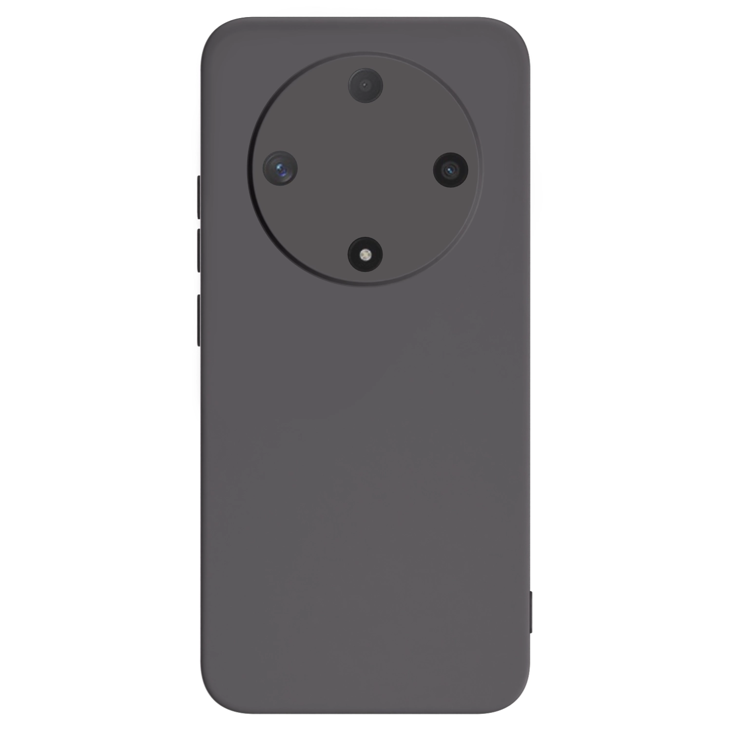 Picasee crna silikonska maskica za Honor Magic6 Lite 5G - Vlastiti foto dizajn