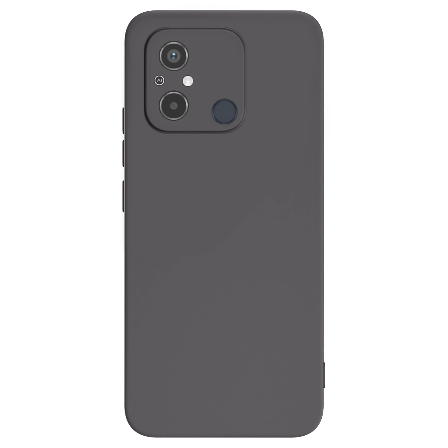 Picasee crna silikonska maskica za Xiaomi Redmi 12C - Vlastiti foto dizajn