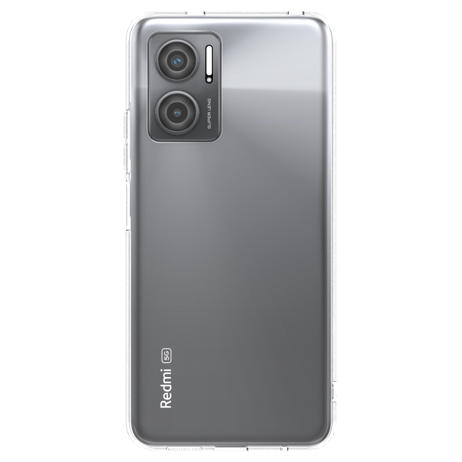 Picasee silikonska prozirna maskica za Xiaomi Redmi 10 5G - Vlastiti foto dizajn
