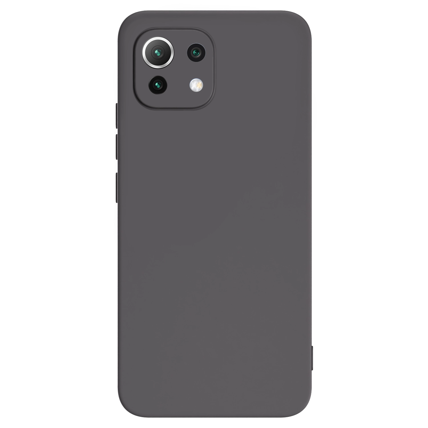 Picasee crna silikonska maskica za Xiaomi 11 Lite 5G NE - Vlastiti foto dizajn