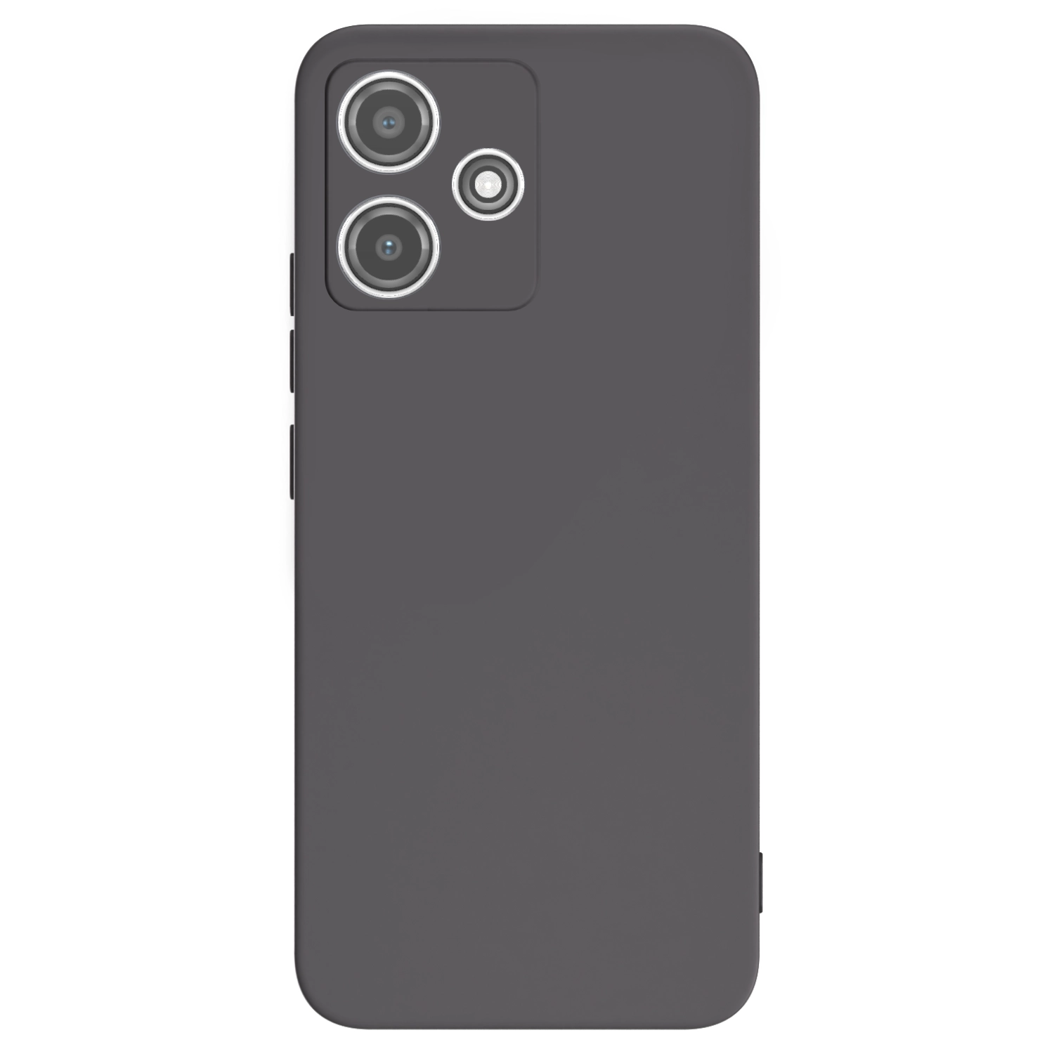 Picasee crna silikonska maskica za Xiaomi Redmi 12 5G - Vlastiti foto dizajn
