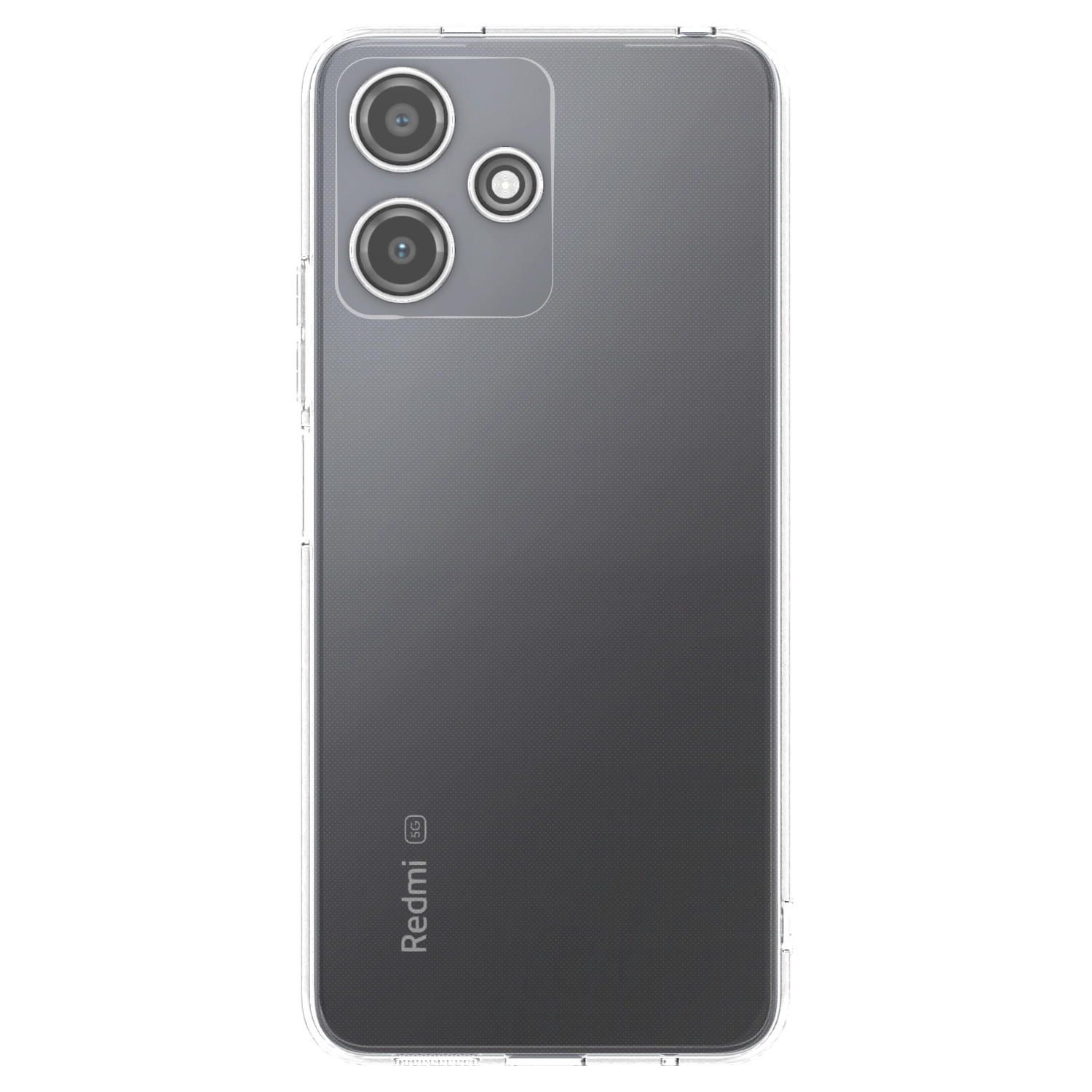 Picasee silikonska prozirna maskica za Xiaomi Redmi 12 5G - Vlastiti foto dizajn