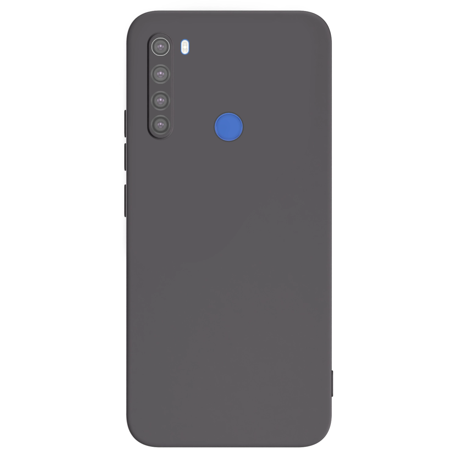Picasee crna silikonska maskica za Xiaomi Redmi Note 8T - Vlastiti foto dizajn