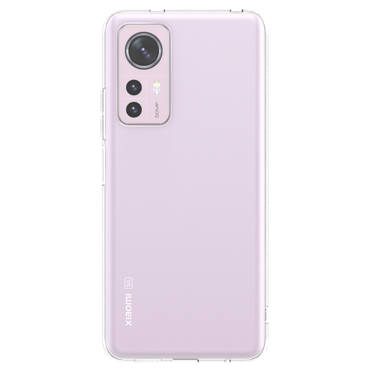 Picasee silikonska prozirna maskica za Xiaomi 12 - Vlastiti foto dizajn