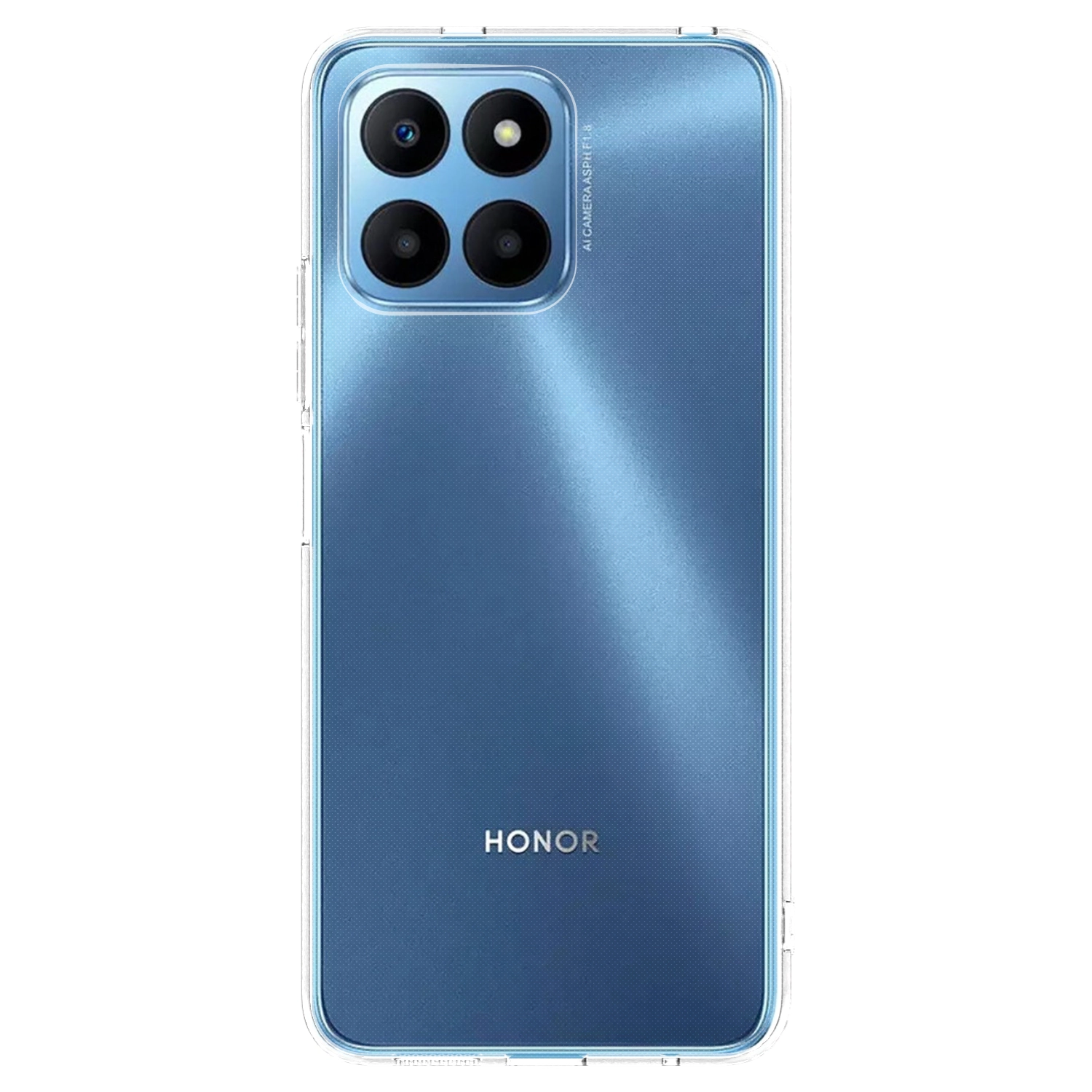 Picasee silikonska prozirna maskica za Honor 70 Lite - Vlastiti foto dizajn