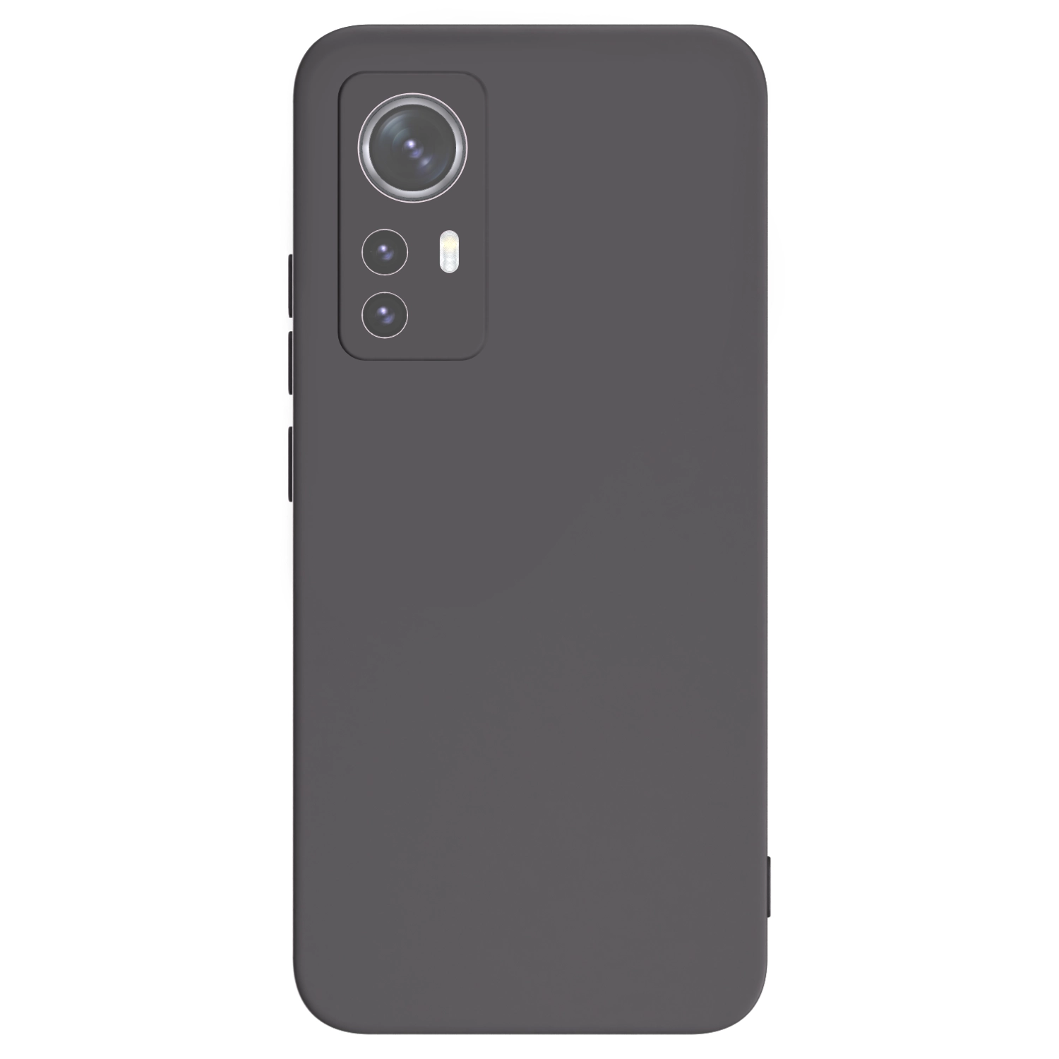 Picasee crna silikonska maskica za Xiaomi 12 - Vlastiti foto dizajn