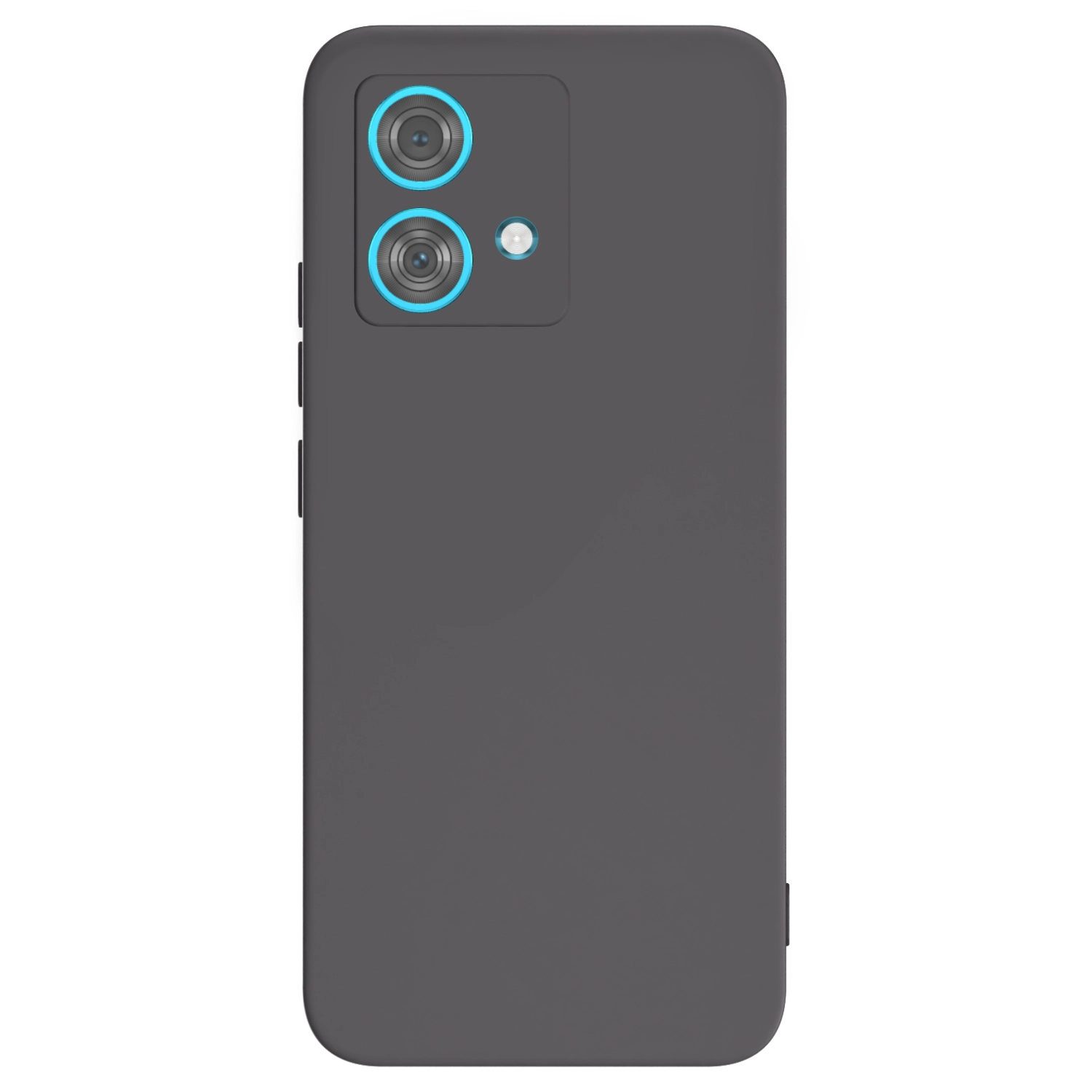 Picasee crna silikonska maskica za Motorola Edge 40 Neo - Vlastiti foto dizajn