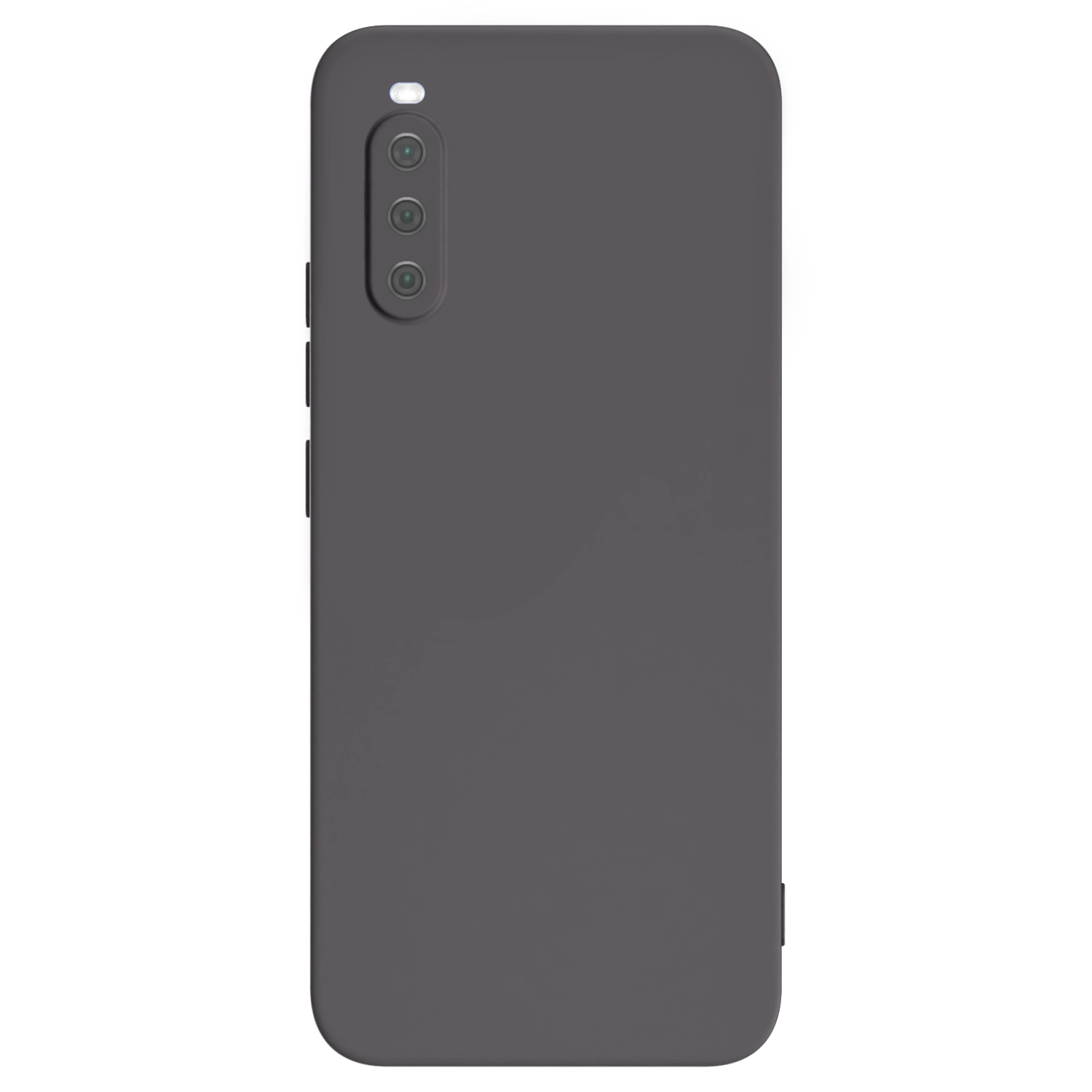 Picasee crna silikonska maskica za Sony Xperia 10 III - Vlastiti foto dizajn