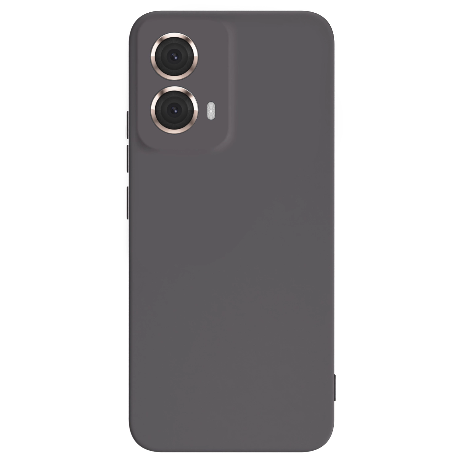 Picasee crna silikonska maskica za Motorola Moto G85 - Vlastiti foto dizajn